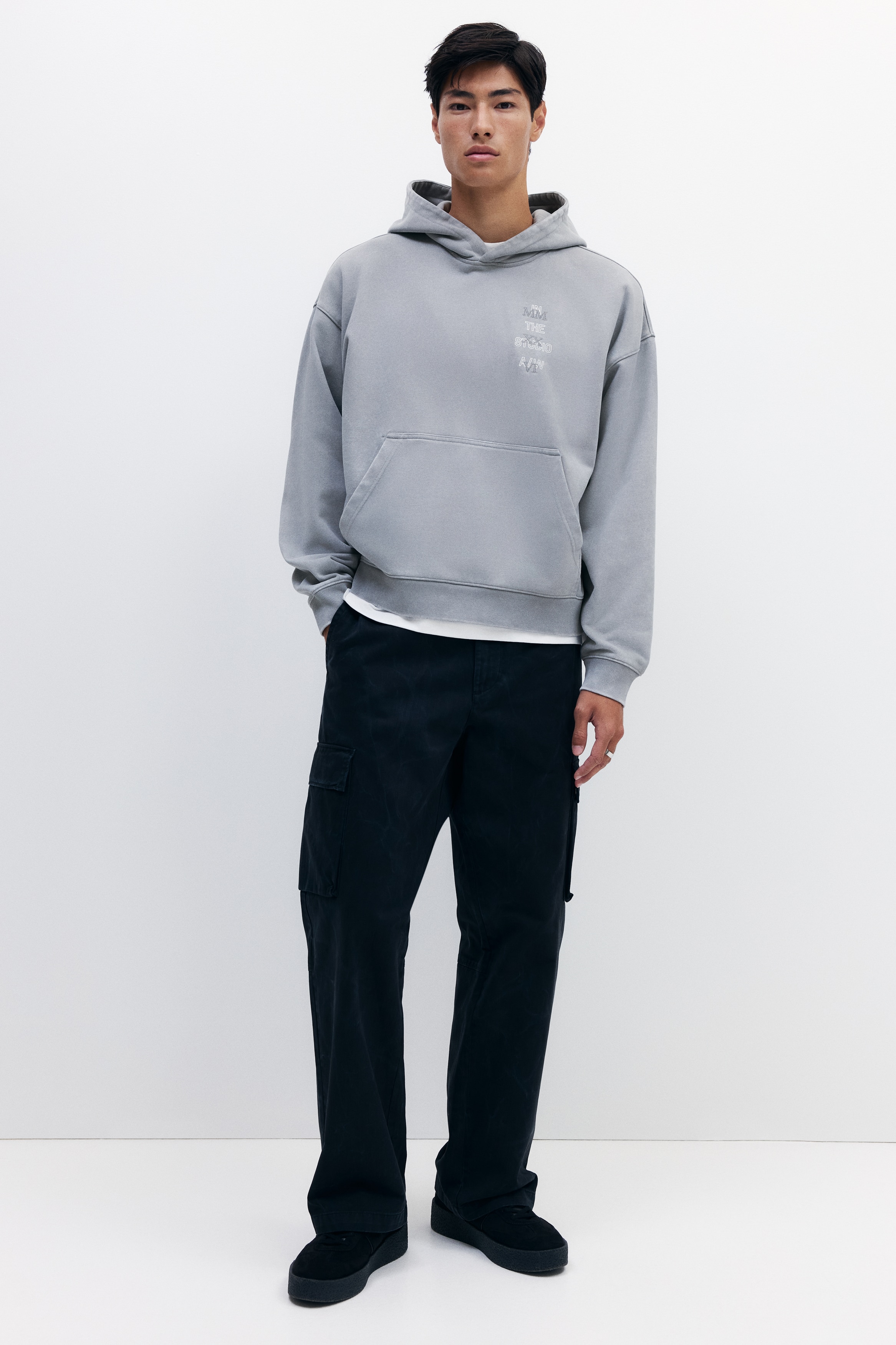Oversized Fit Washed hoodie