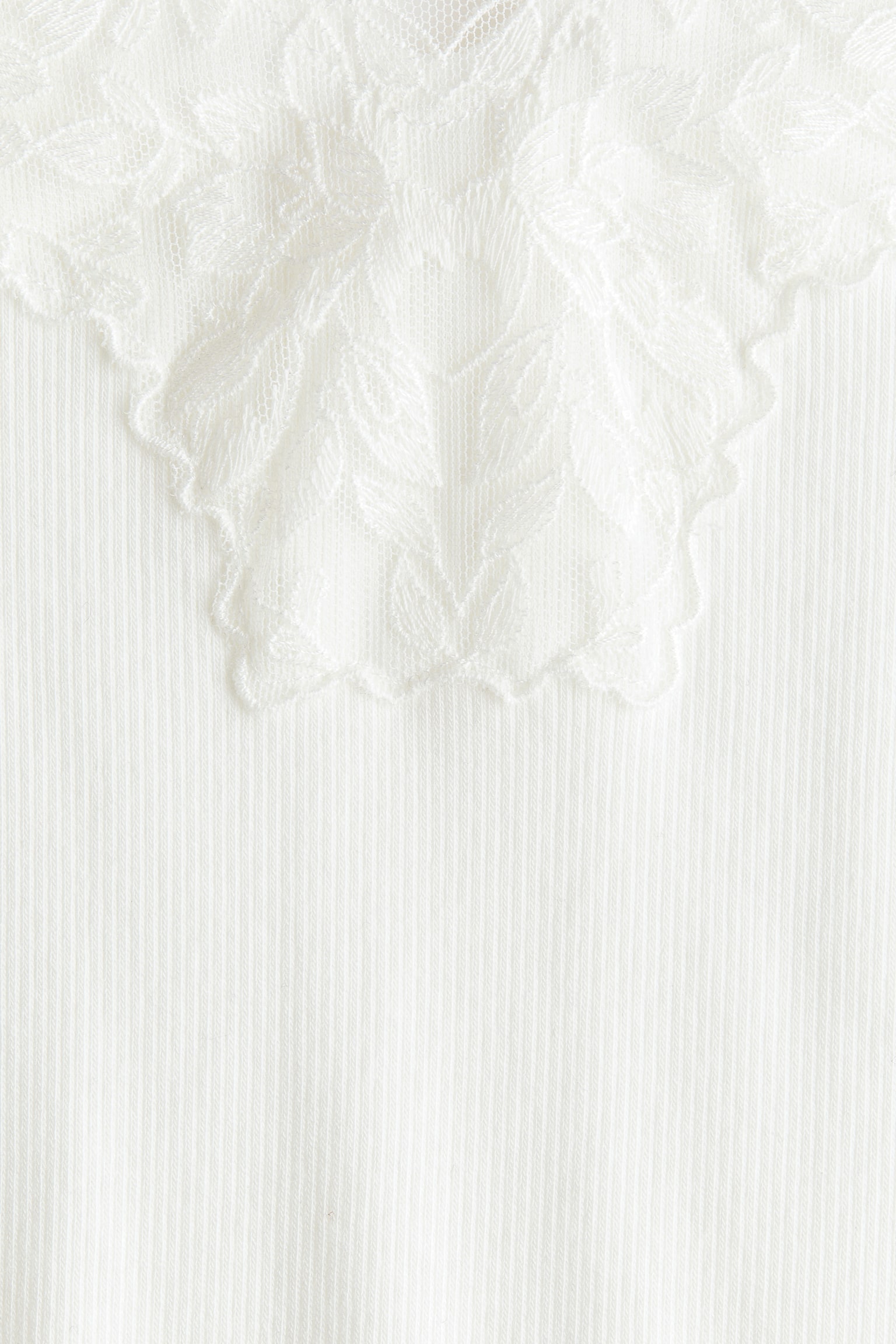 Lace-trimmed strappy top - 6
