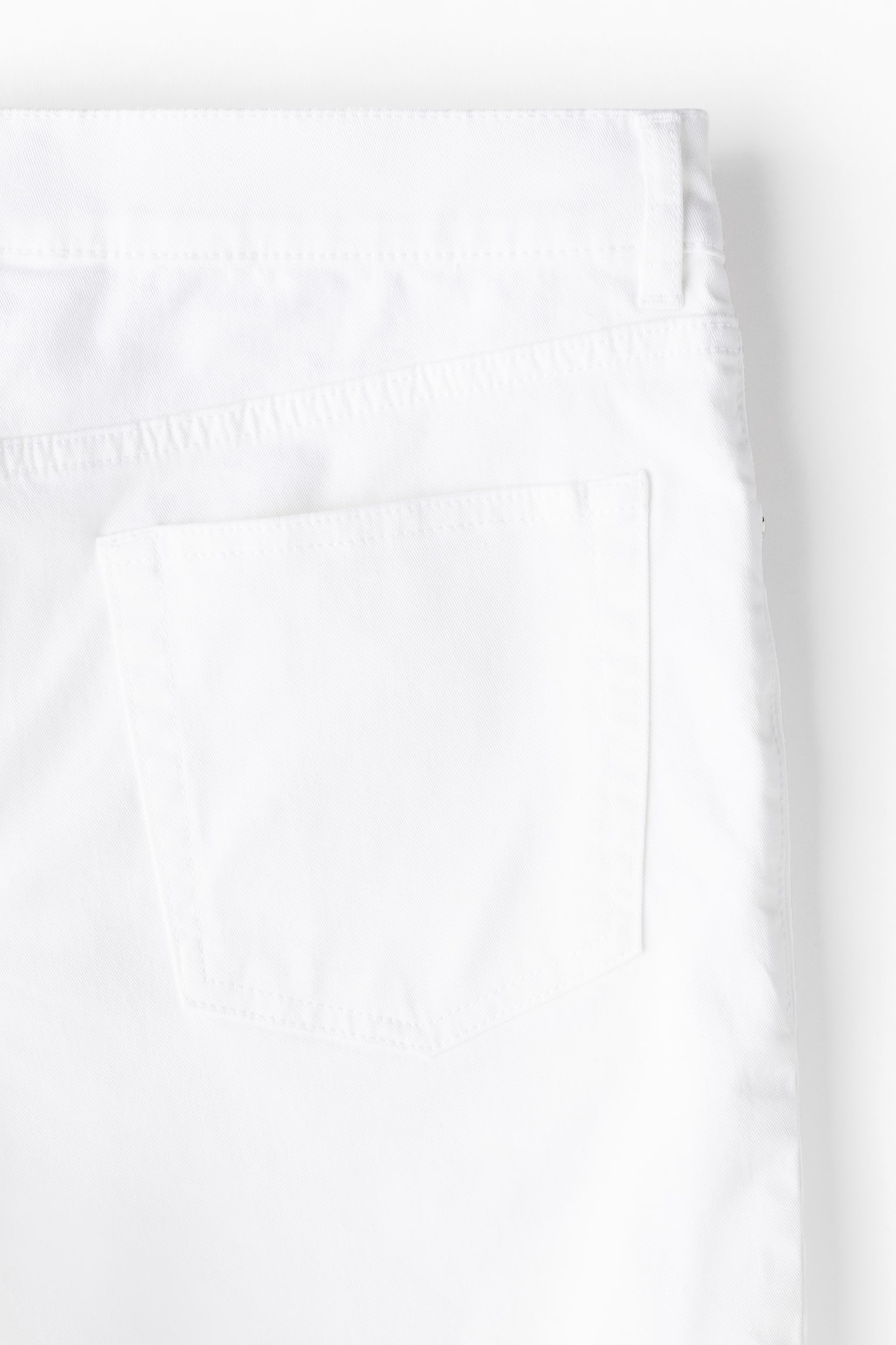 Slim Fit Cotton twill shorts - White/Light beige/Black/Dark grey/Dark grey - 7