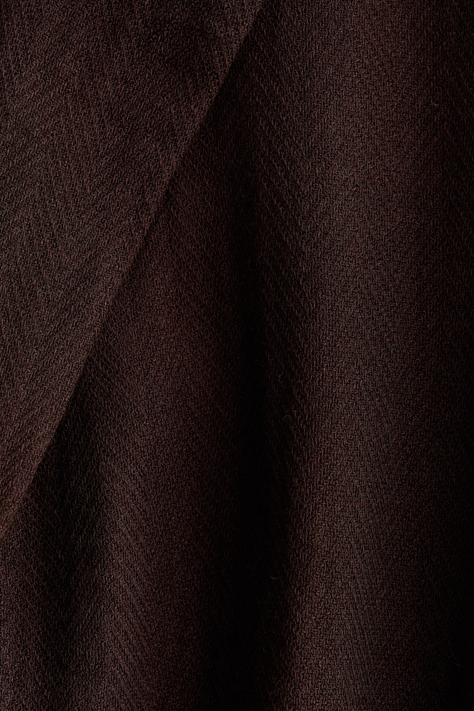 Blazer curto - Castanho escuro/Bege/Creme - 5