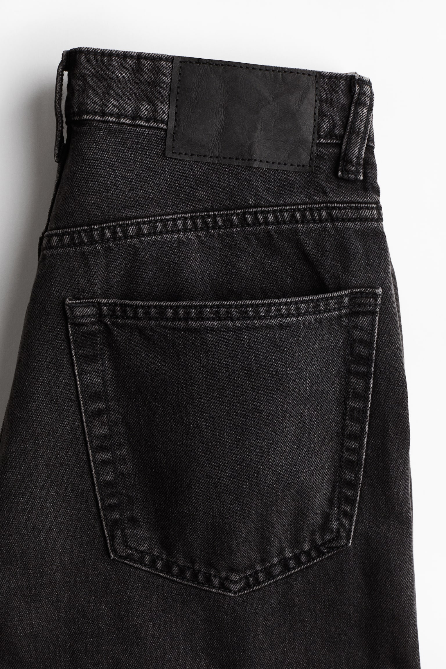 Женские джинсы H&M Bleecker High Rise Wide Leg, цвет: Чёрный — фото 2