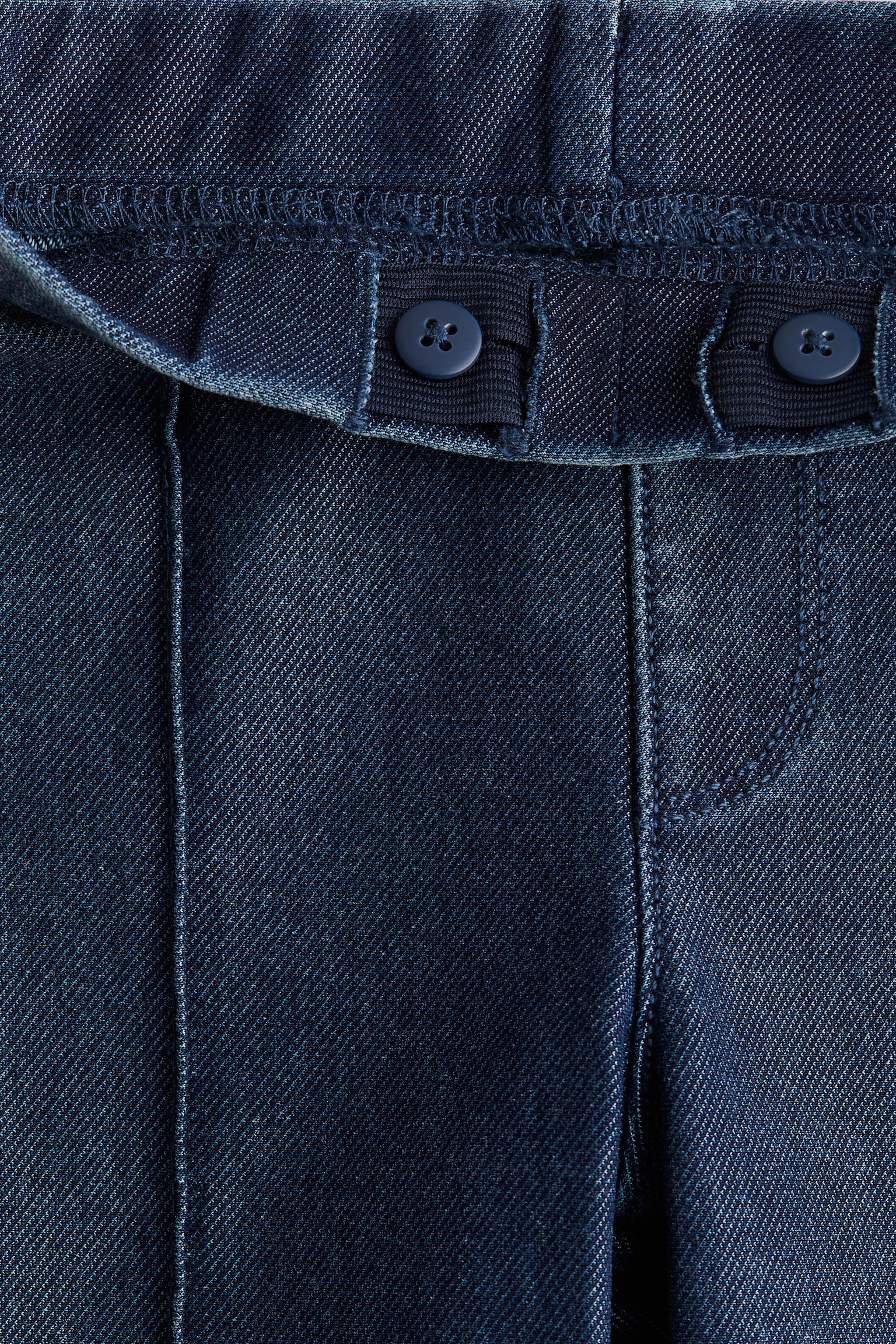 Детские джинсы H&M Flared Jeggings, цвет: Тёмный джинсовый синий — фото 2
