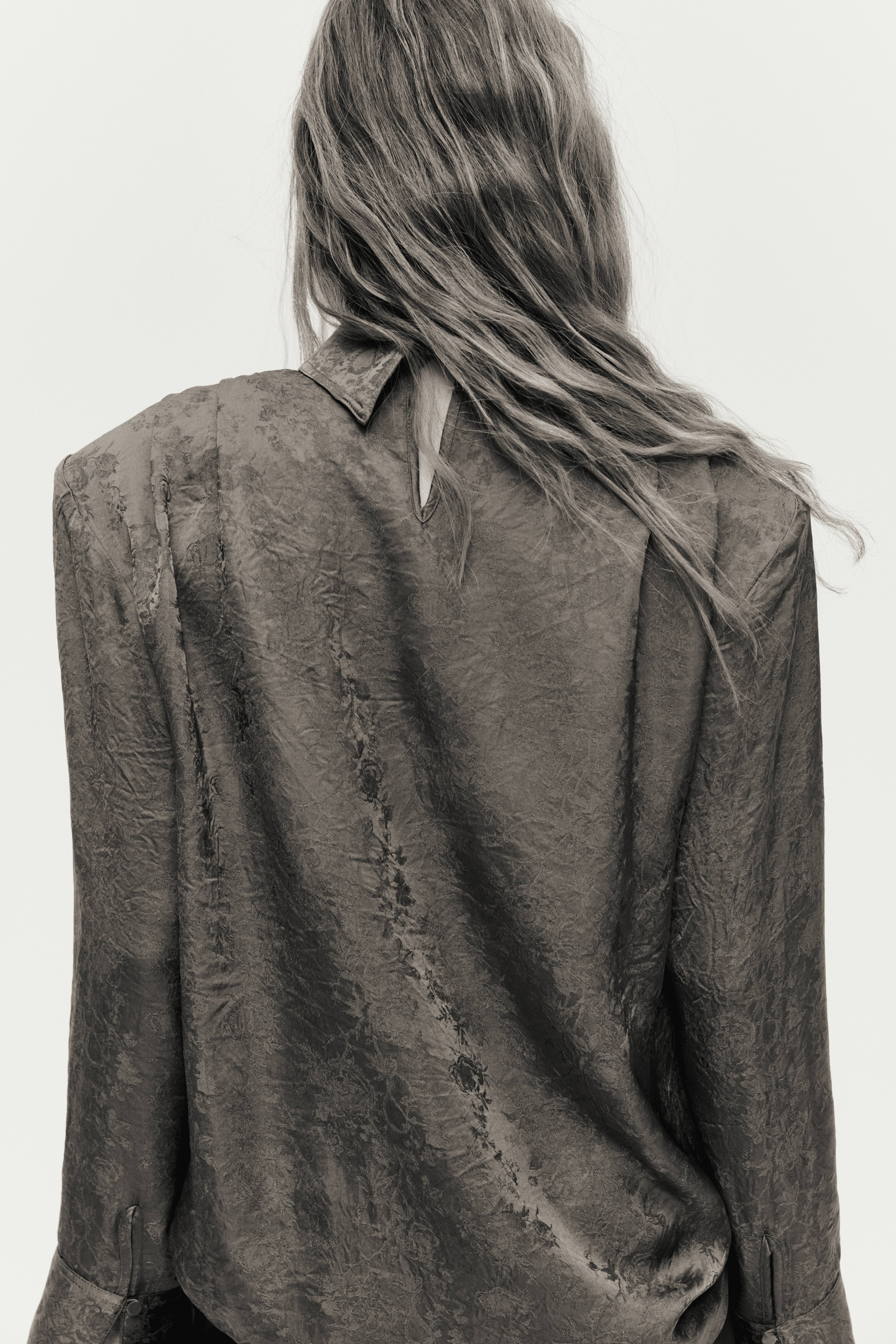 Shoulder-Pad Blouse
