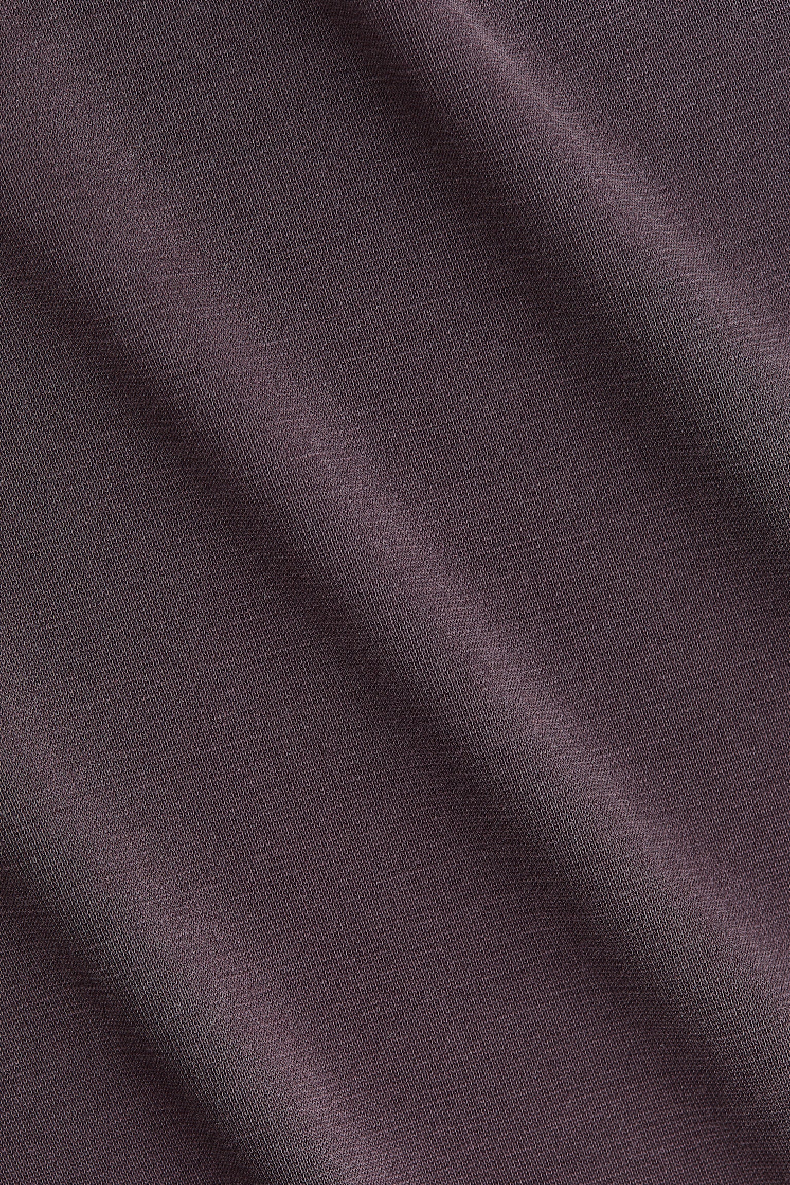 Foldover-waist sports trousers-Plum - 6