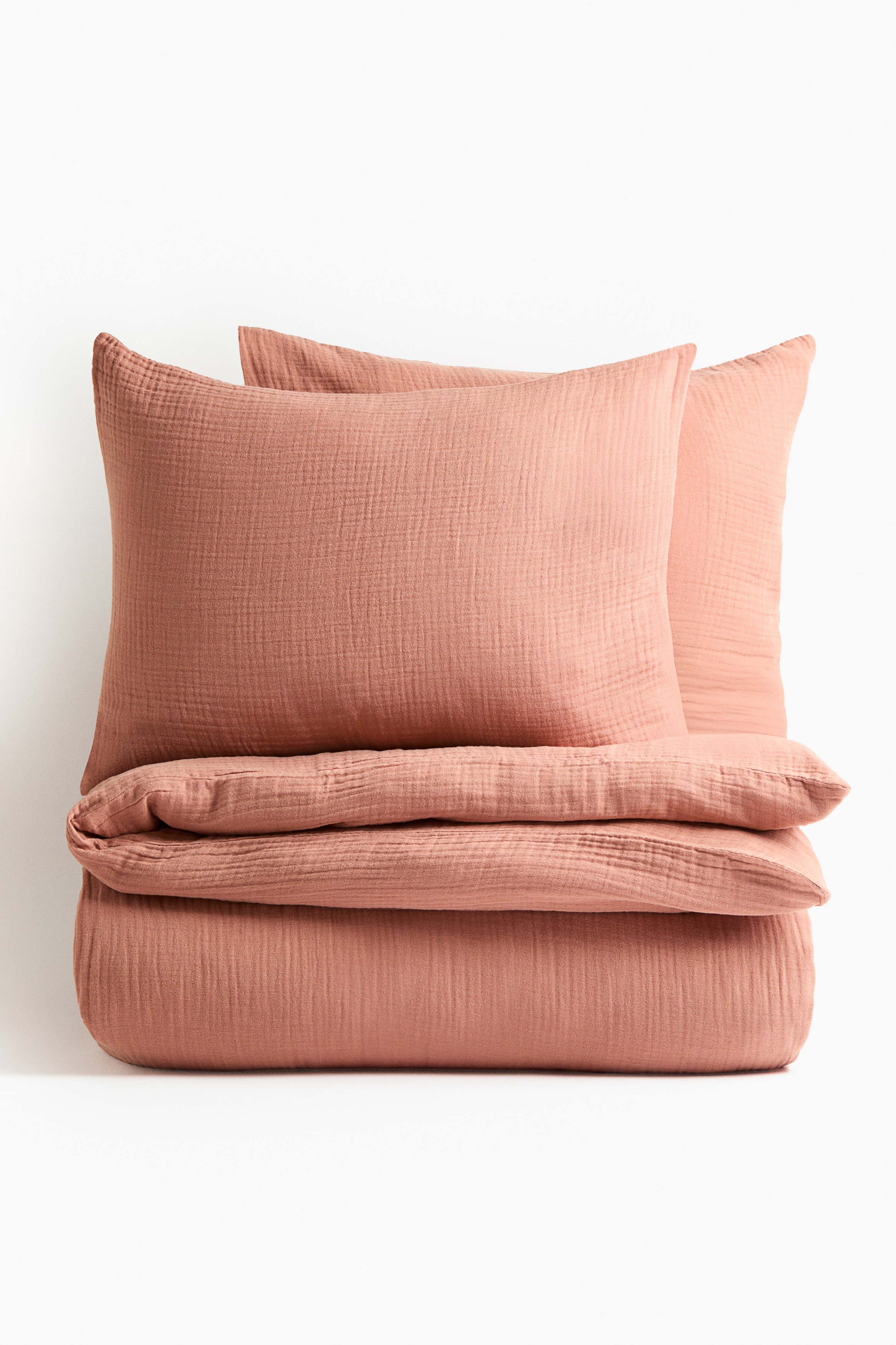 Muslin double/king duvet cover setModel