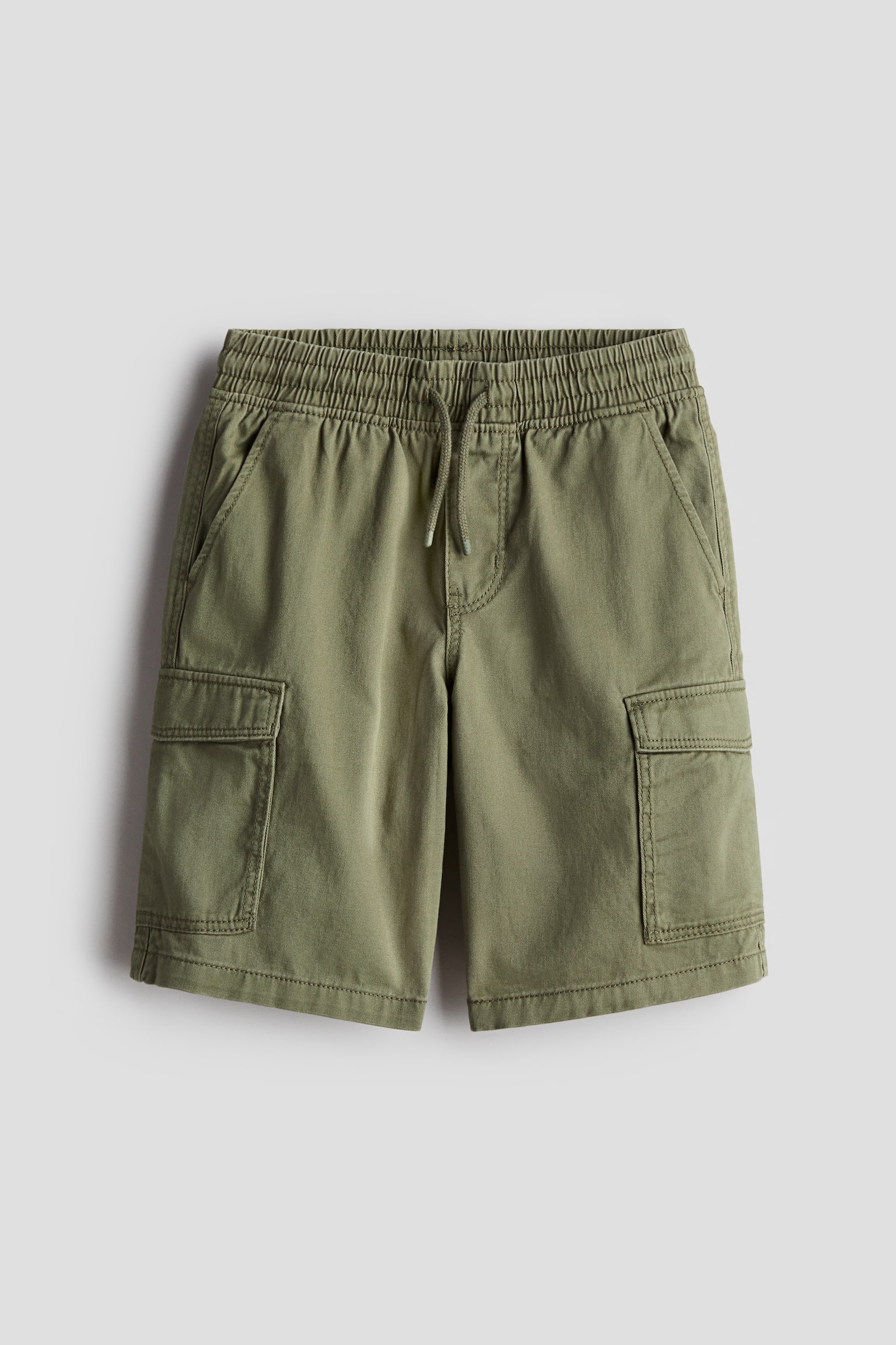 Cargo shorts - Khaki green/Beige/Black/Khaki green - 1