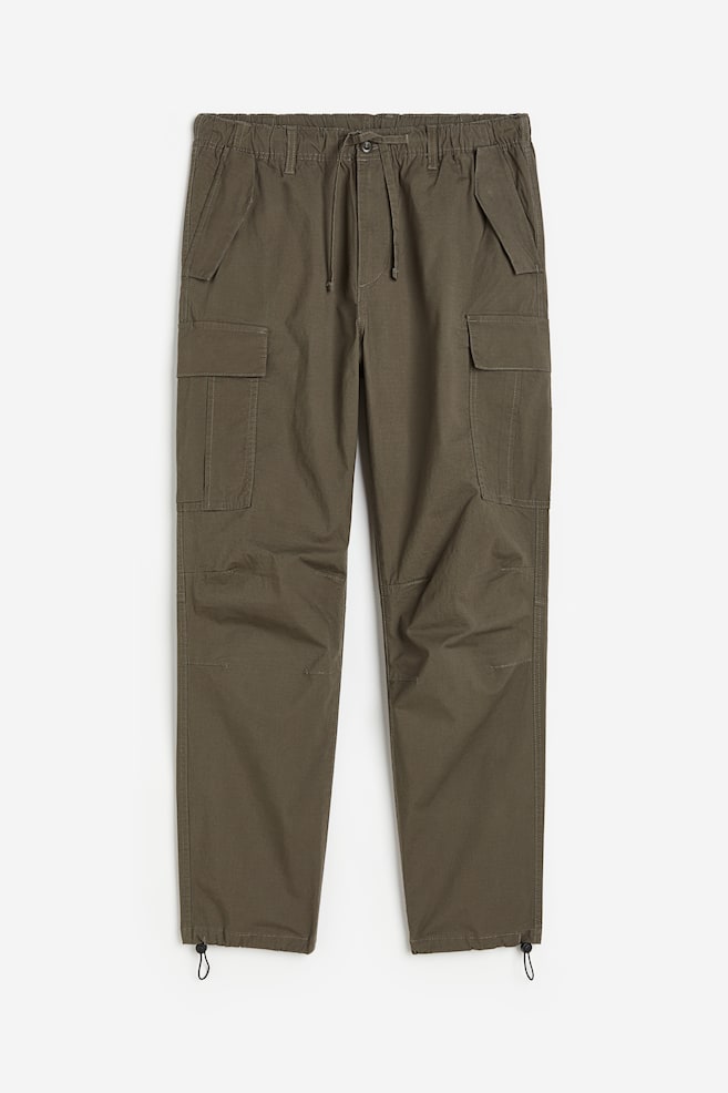 Regular Fit Ripstop cargo trousers - Khaki green/Dark grey/Light beige/Dark brown/dc/dc - 2