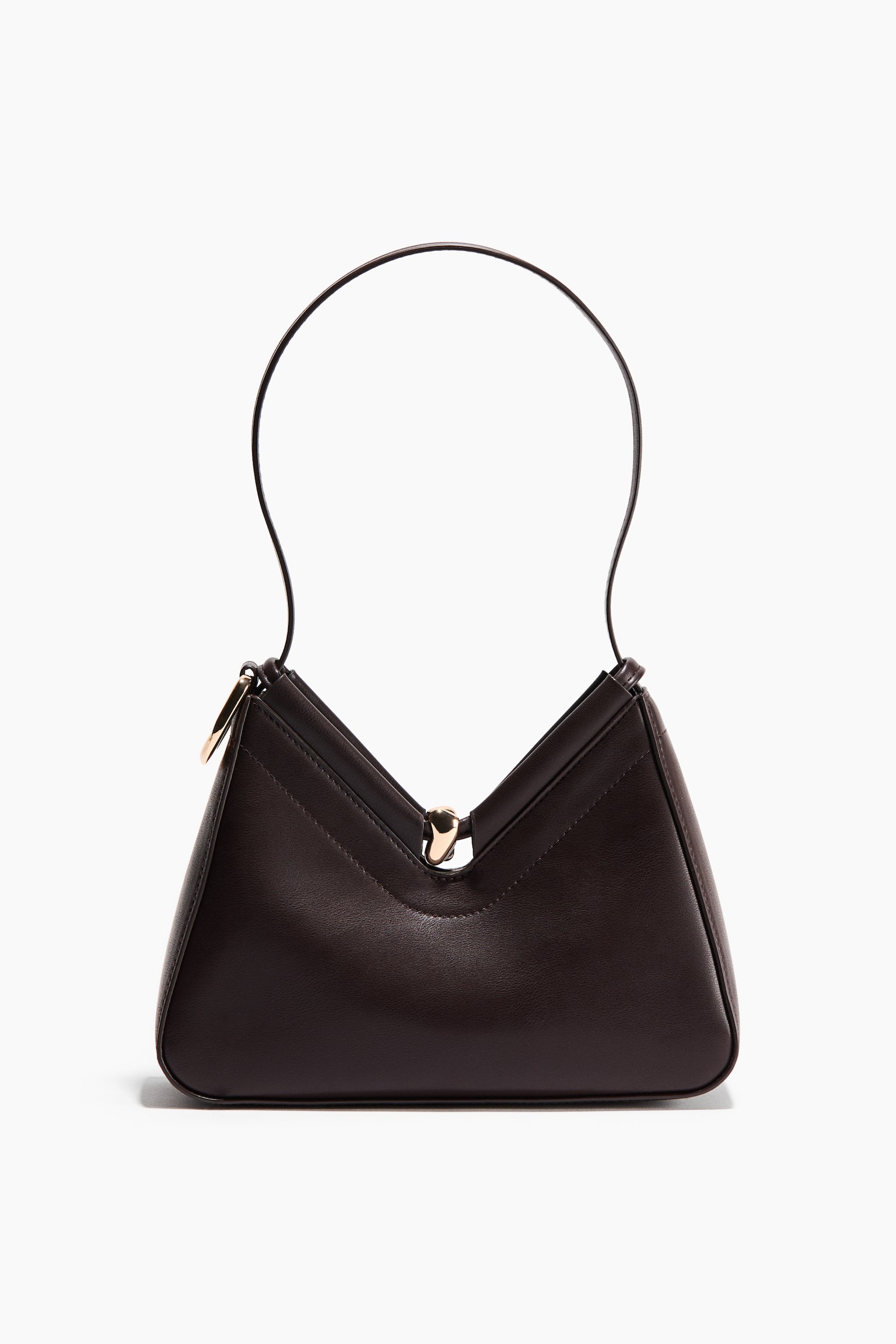 Shoulder bag - Dark brown - 2