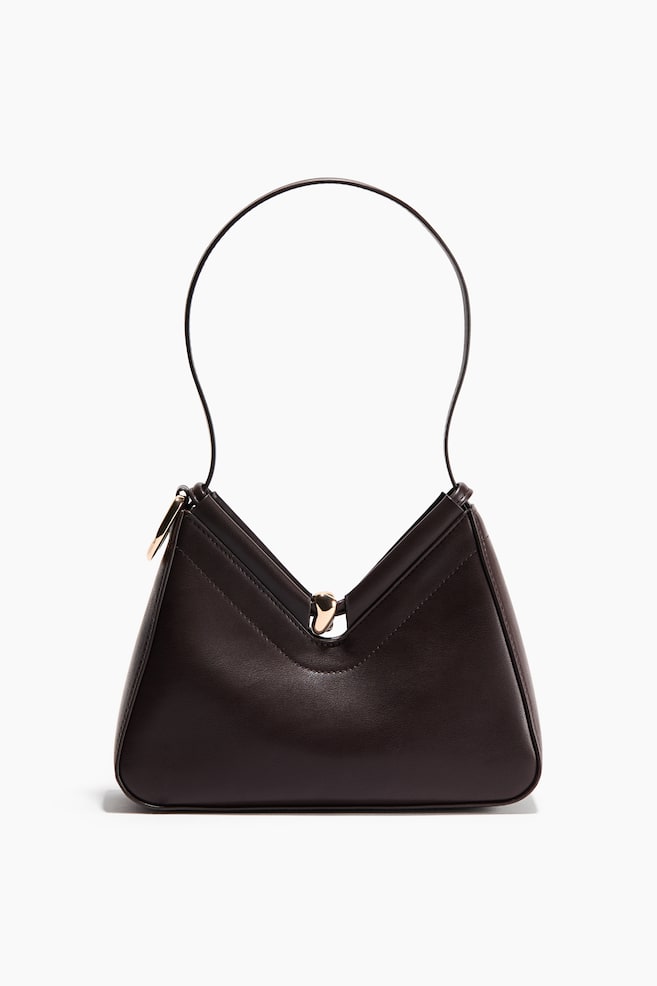 Handbag - Dark brown - 1