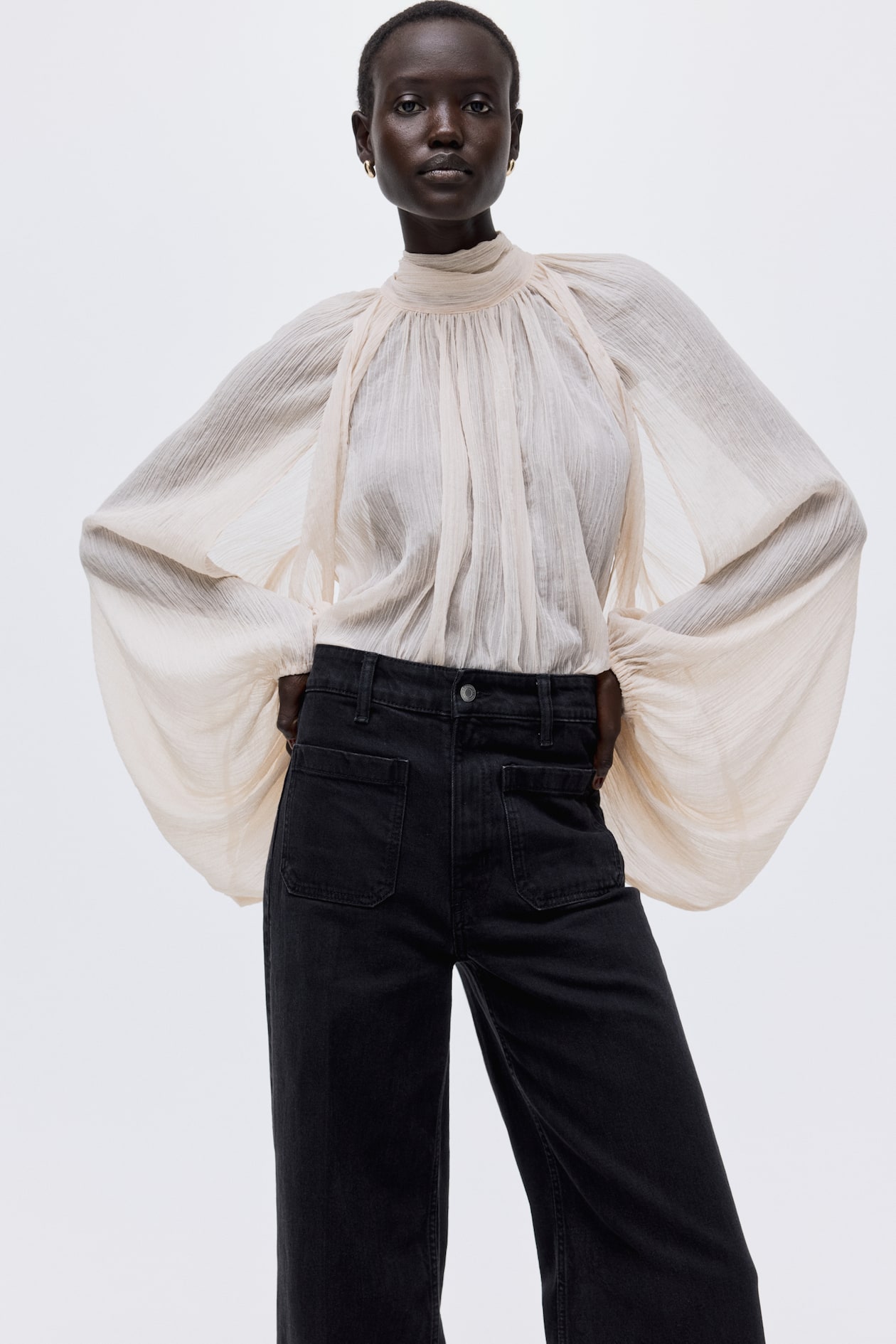 Wide High Jeans - image 5