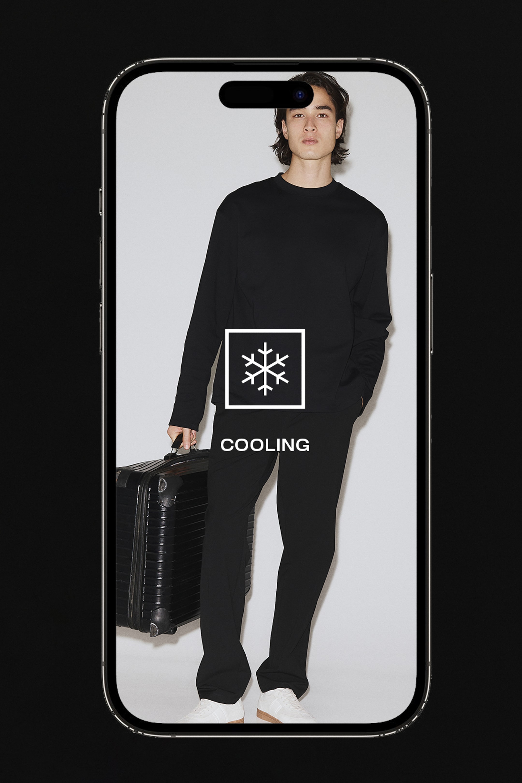 Мужские футболки H&M Cooling Relaxed-Fit Long-Sleeved T-Shirt — фото 7