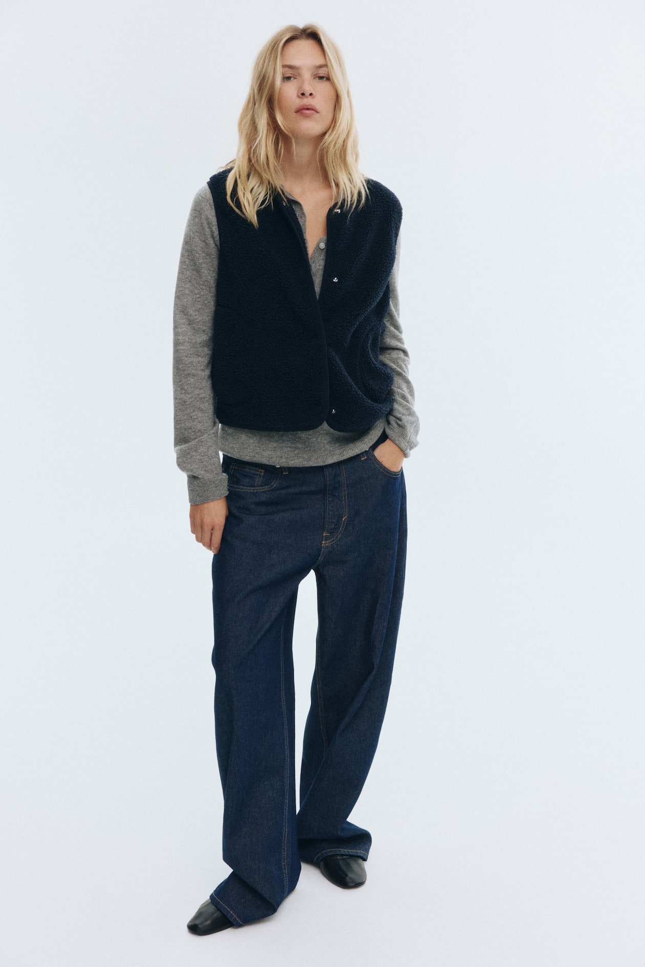 Teddy Fleece Vest - image 5