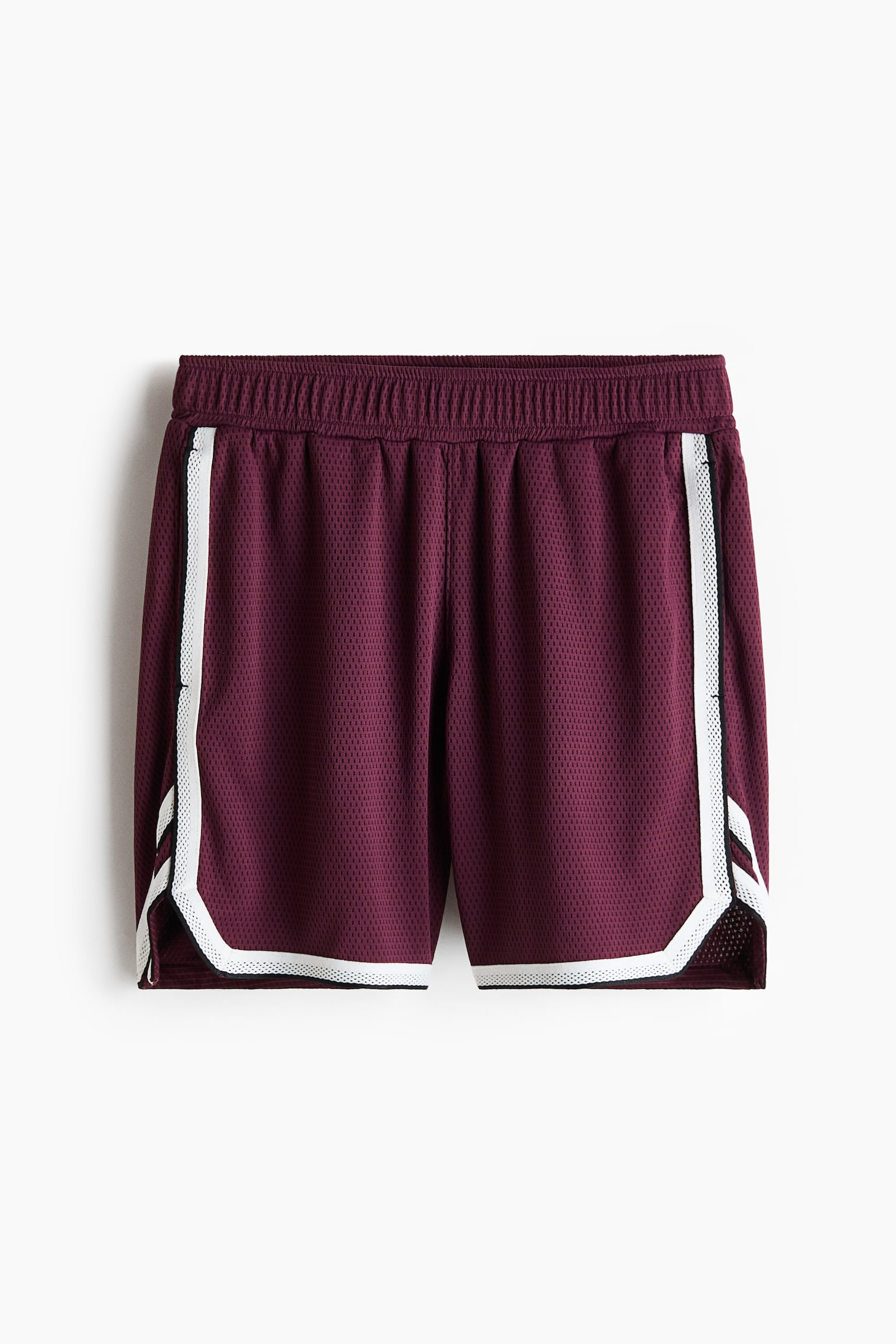 Basketballshorts mit DryMove™ in Regular Fit - Dunkles Kastanienbraun/Schwarz - 1