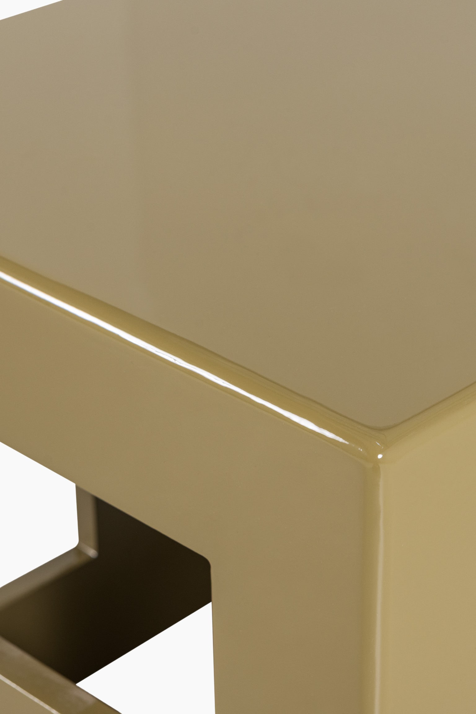 Stolik Pomocniczy Modern - Żółty - 4