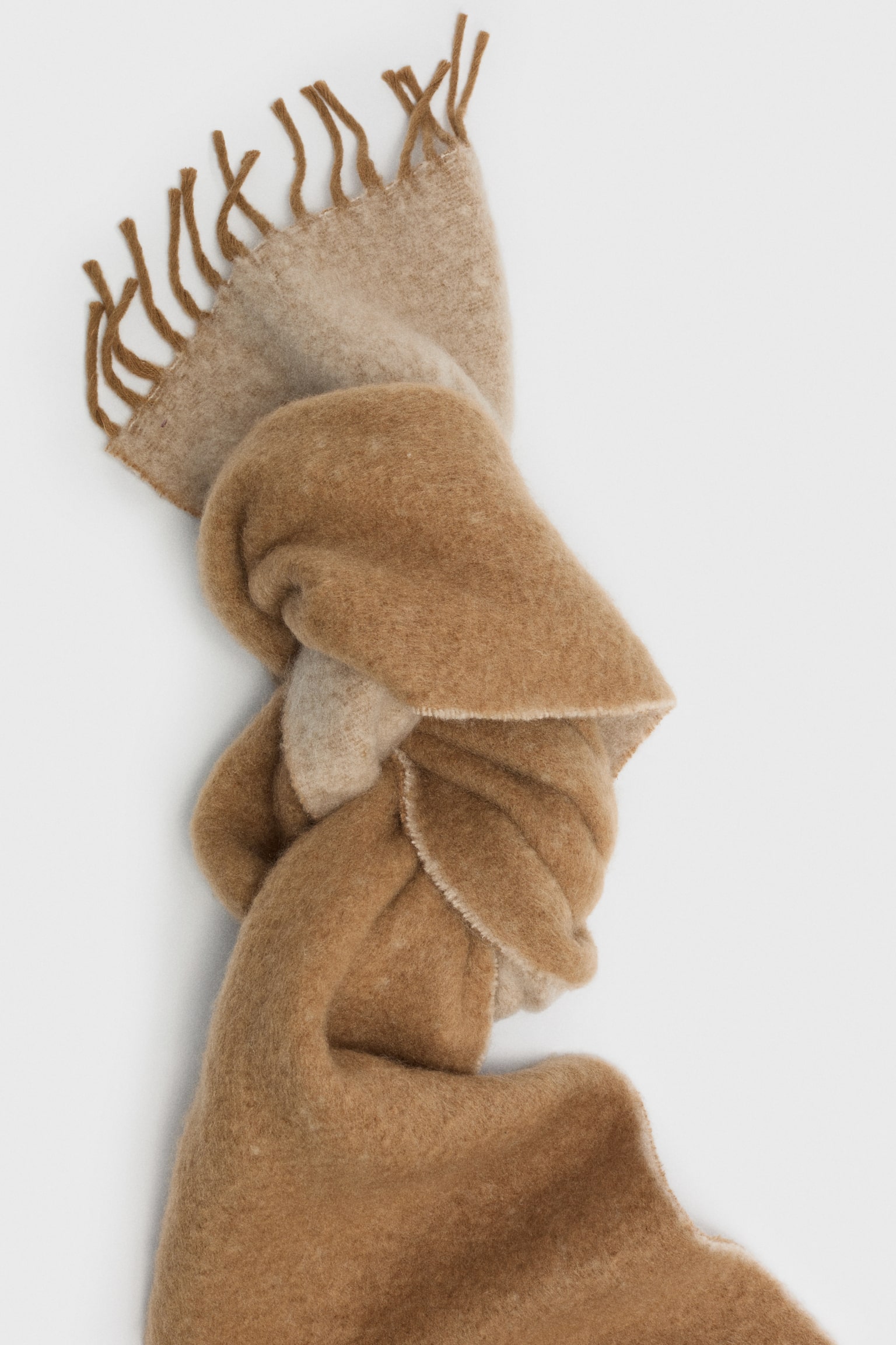 Écharpe en tricot - Beige/Noir - 2