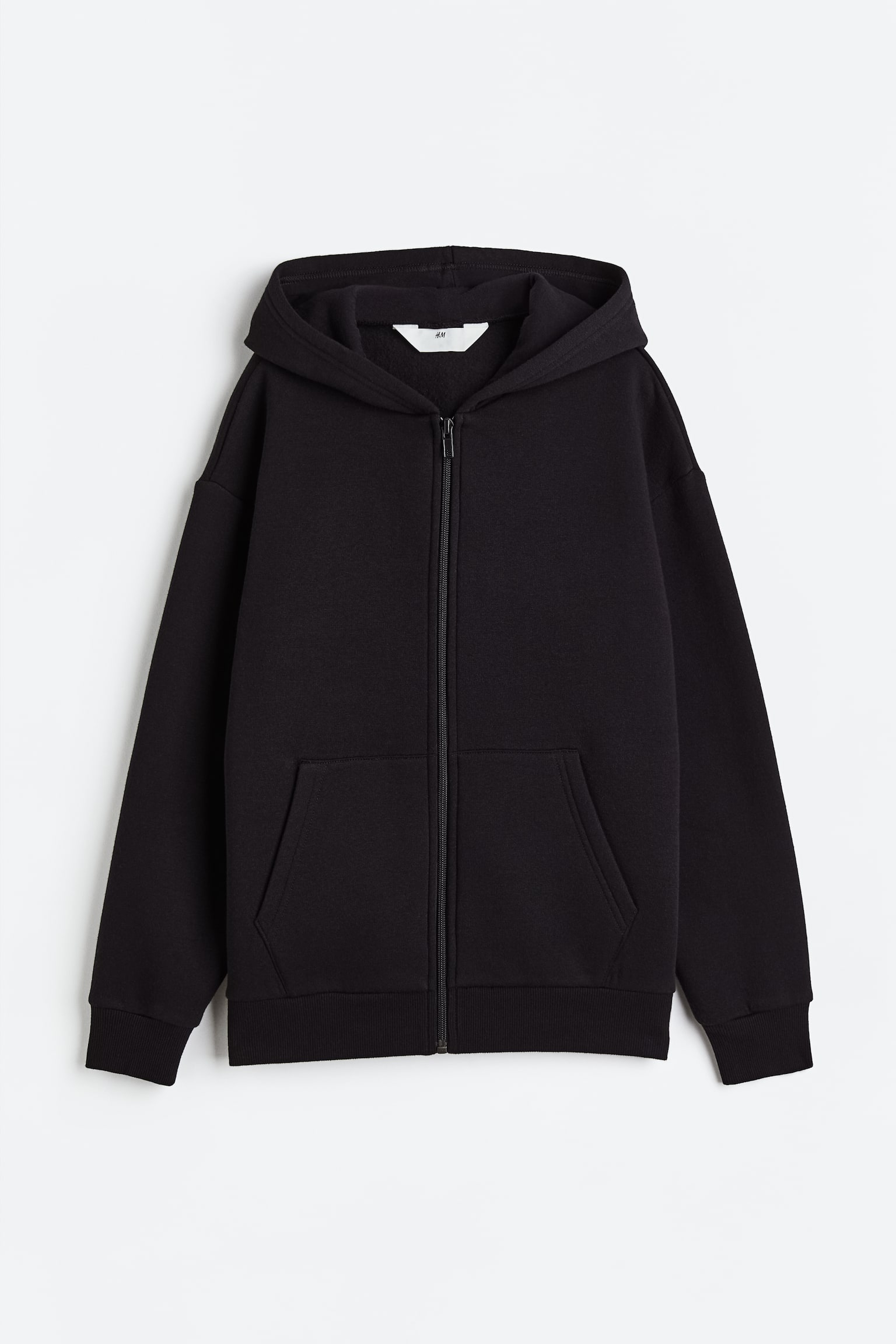 Zip Up Hoodie - Black/Light grey marle/Navy blue/Light blue/Dark green - 1