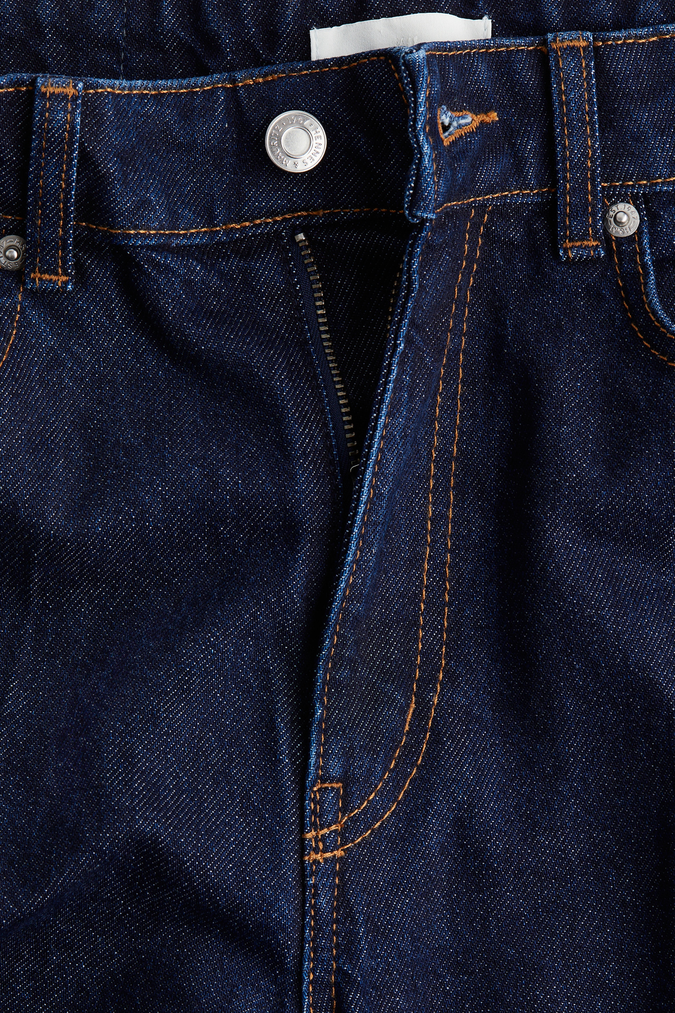 Wide High Ankle Jeans