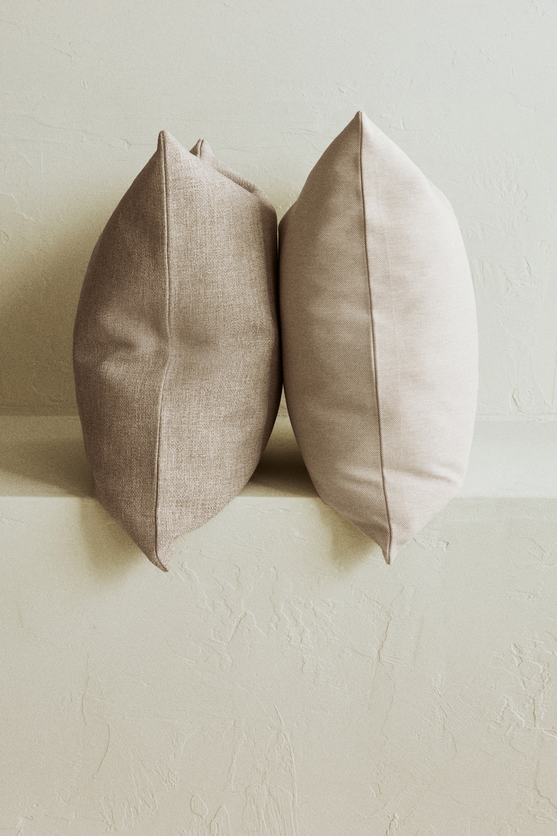 2-pack utendørs putetrekk - Beige