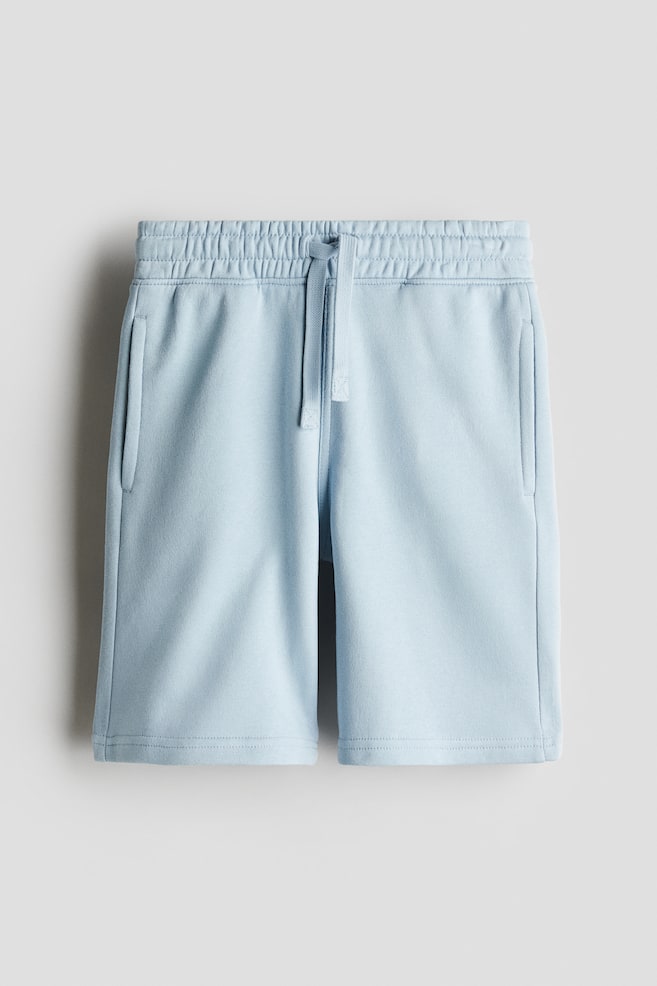 Sweatshorts - Hellblau/Helles Mattblau/Hellgelb/Hellgraumeliert/Schwarz/Marineblau - 1