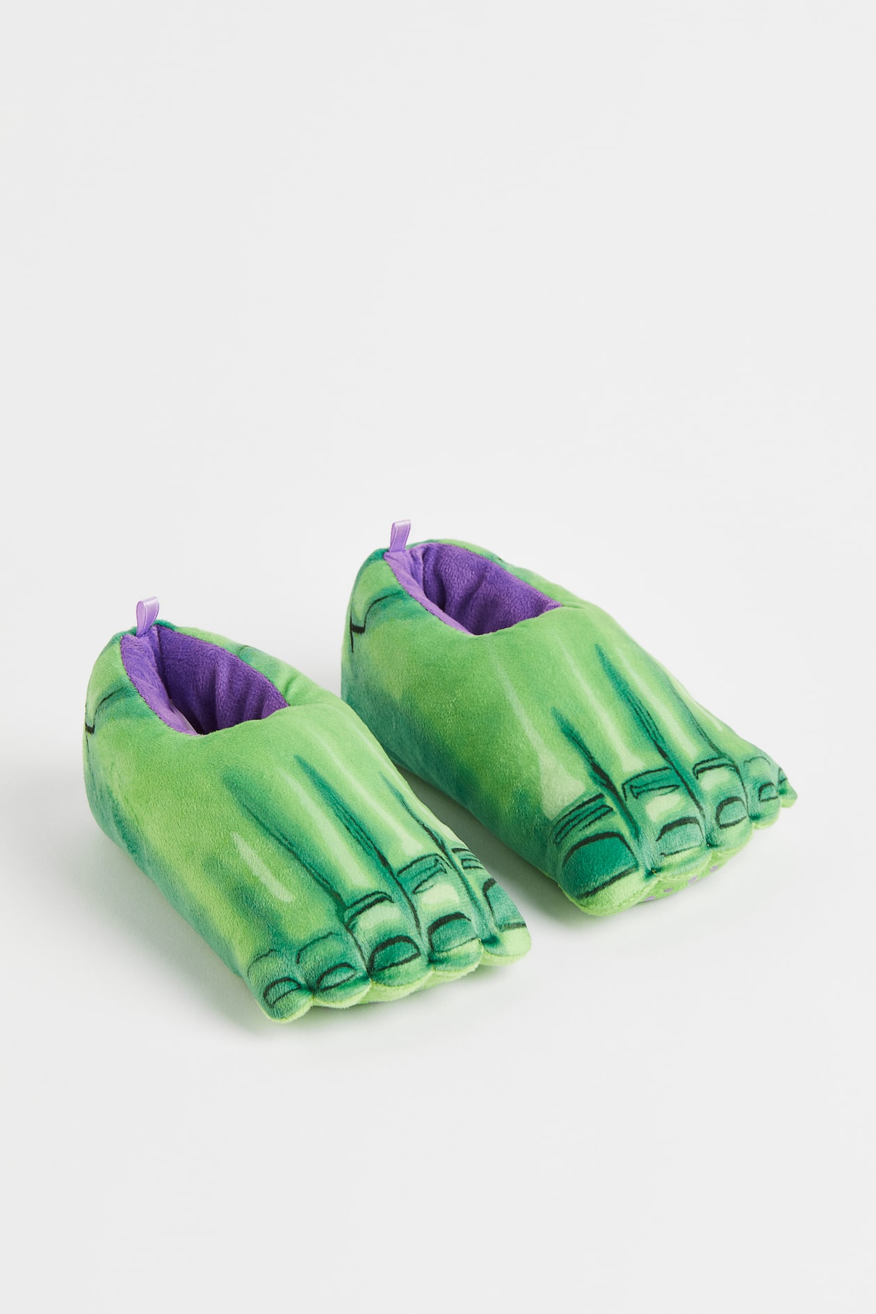 Soft slippers Green/The Hulk Kids H&M SG