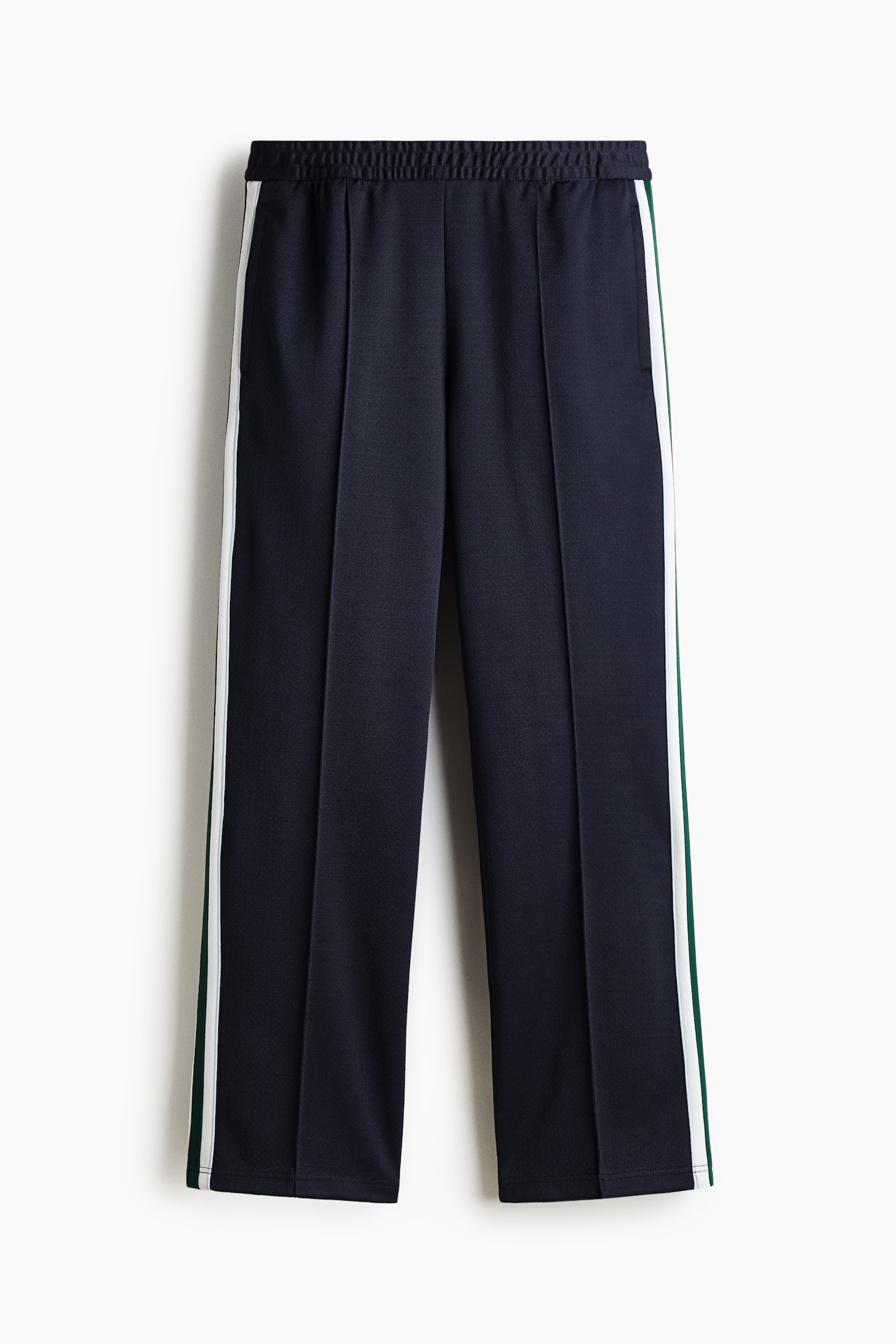 Relaxed Fit track pants - Navy blue/Stripes/Brown/Stripes - 2