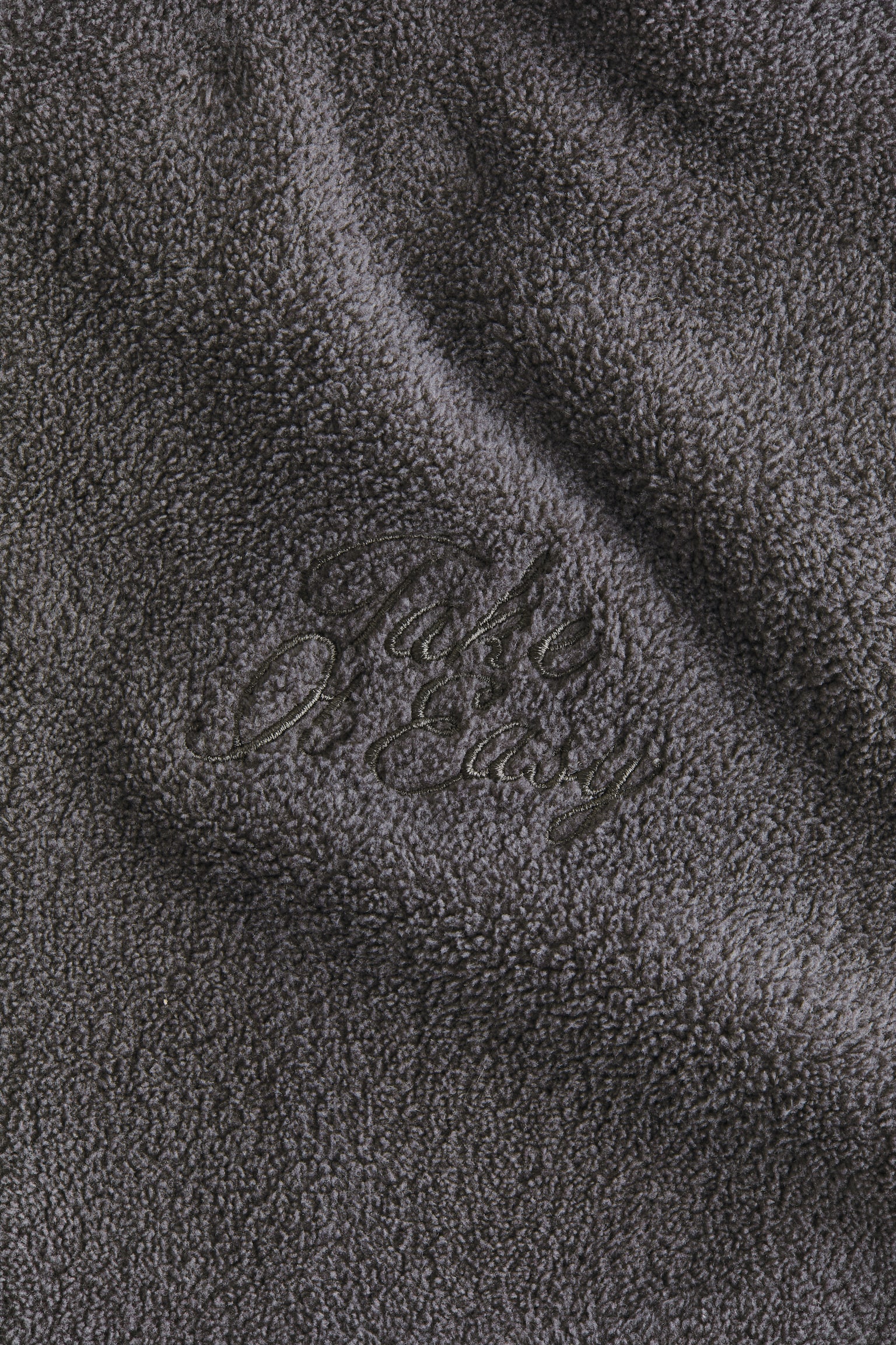 Pile jumpsuit - Dark grey - 2