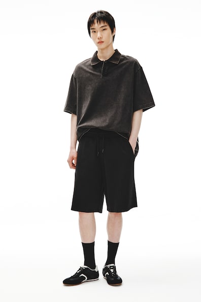 ルーズフィット インターロックショートパンツ
