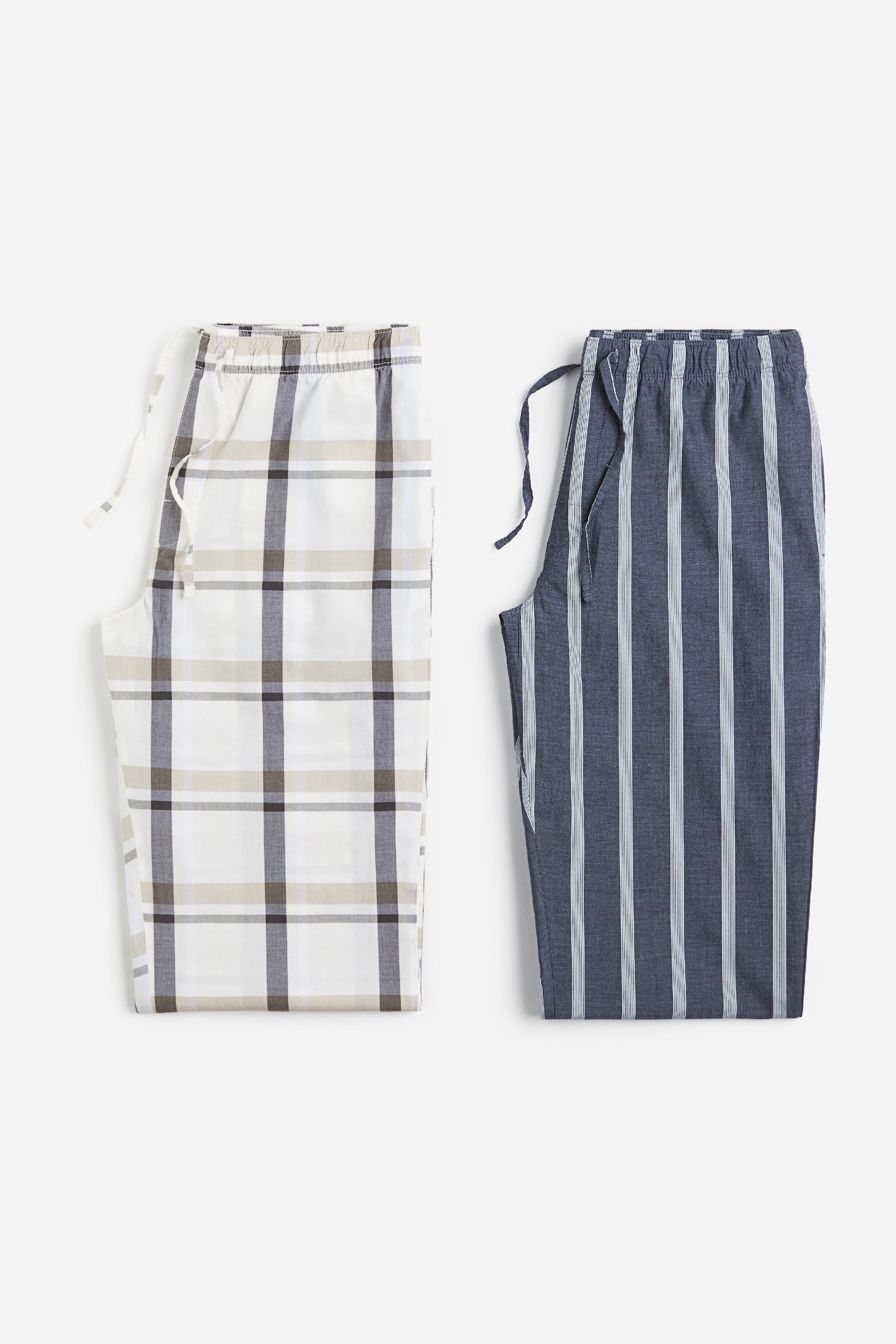 2-pack Relaxed Fit Poplin Pajama Pants