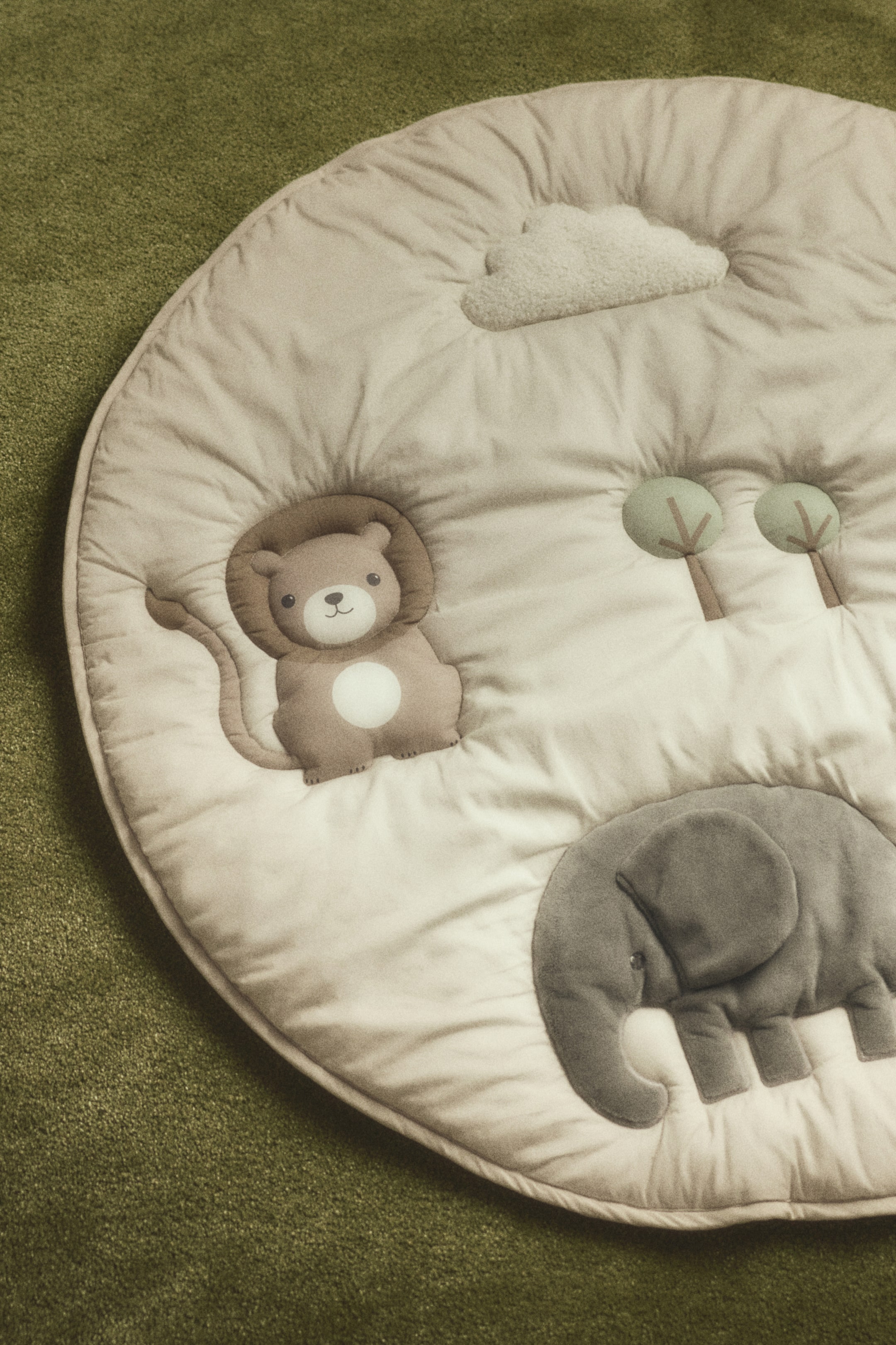 View larger image: Cotton Baby Mat - Light beige/animals - Home All | H&M CA 1