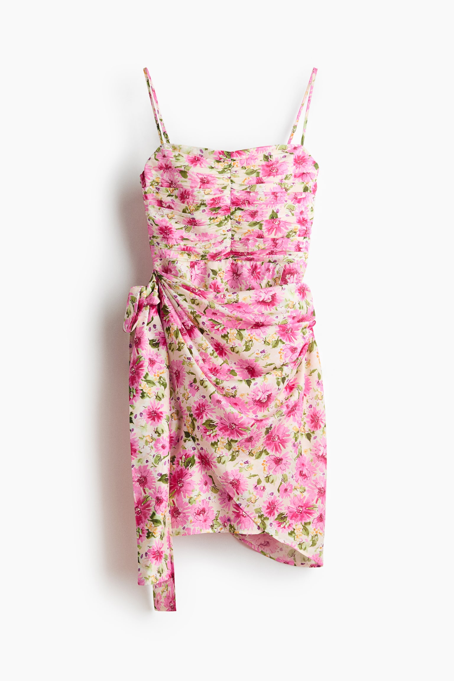 Tie-skirt strappy dress - 2