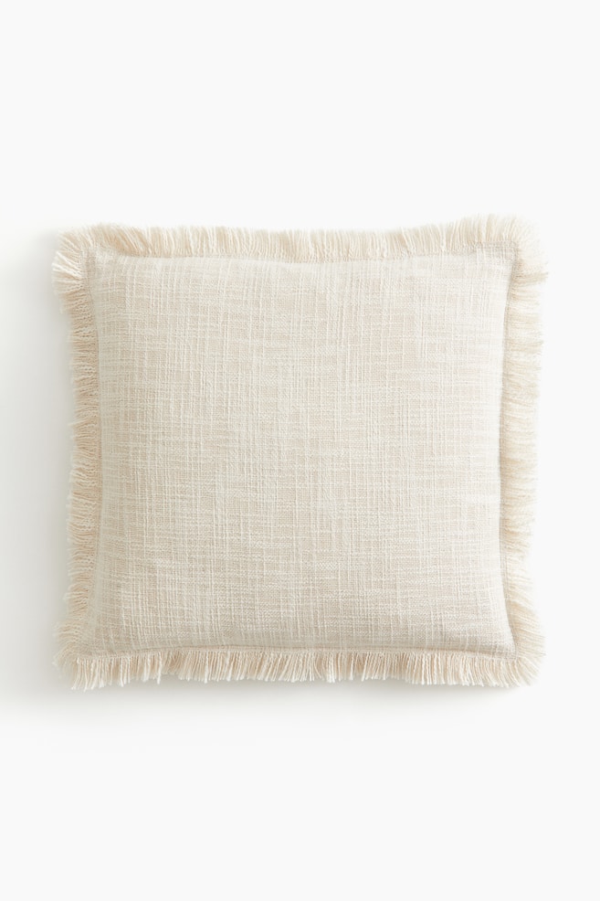 Slub weave cushion cover - Light beige/Sage green/Orange/Bright blue/Turquoise - 1