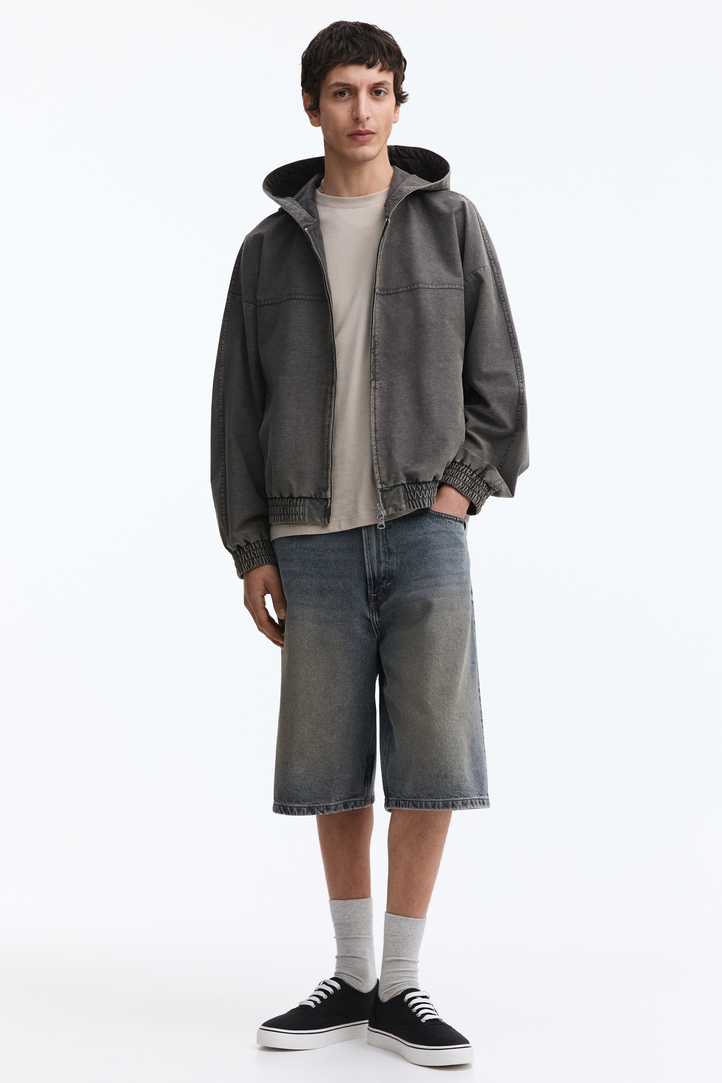 Baggy Denim Shorts