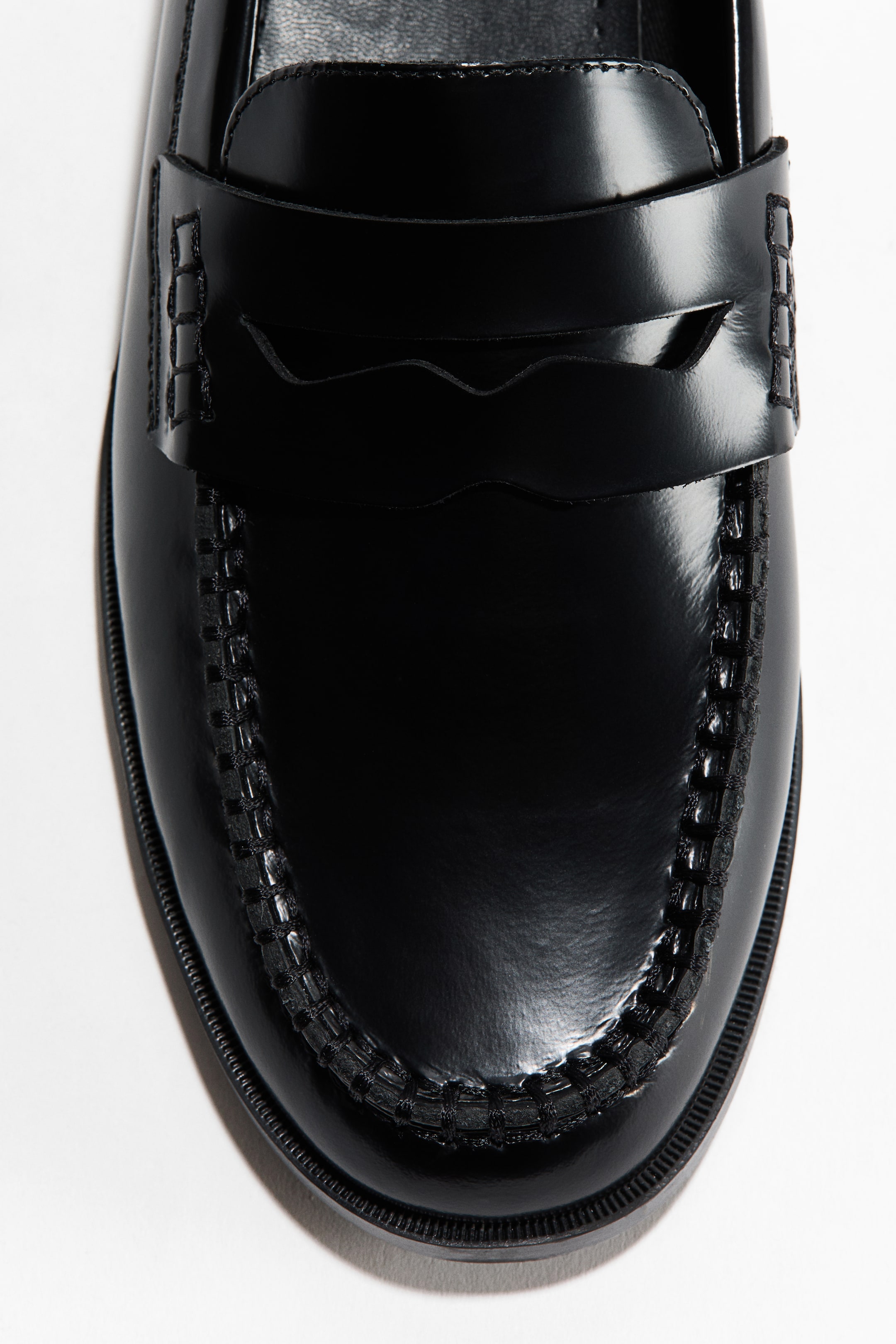 Mocassins en cuir