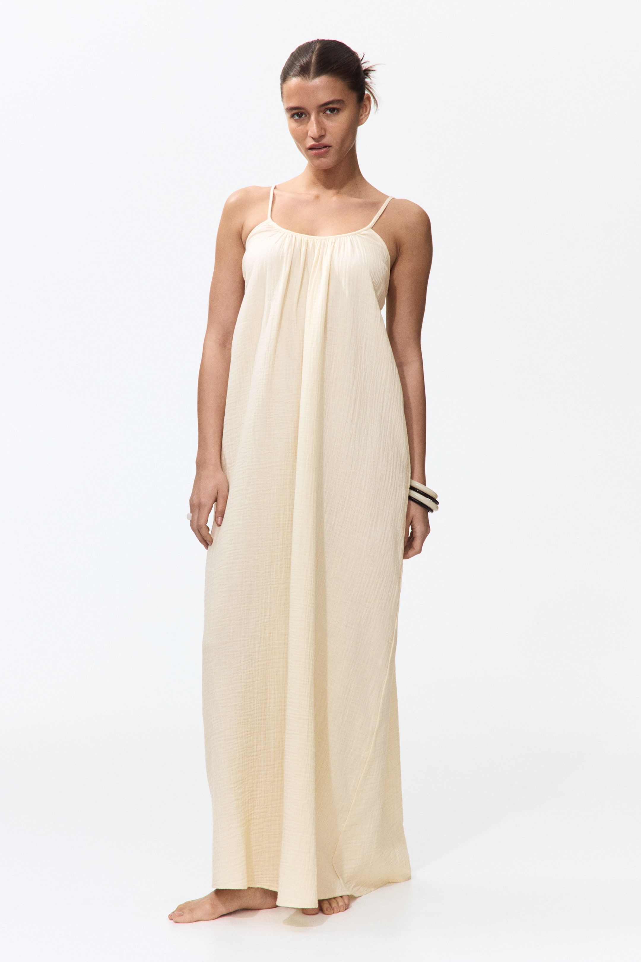 Cotton Muslin Beach Dress