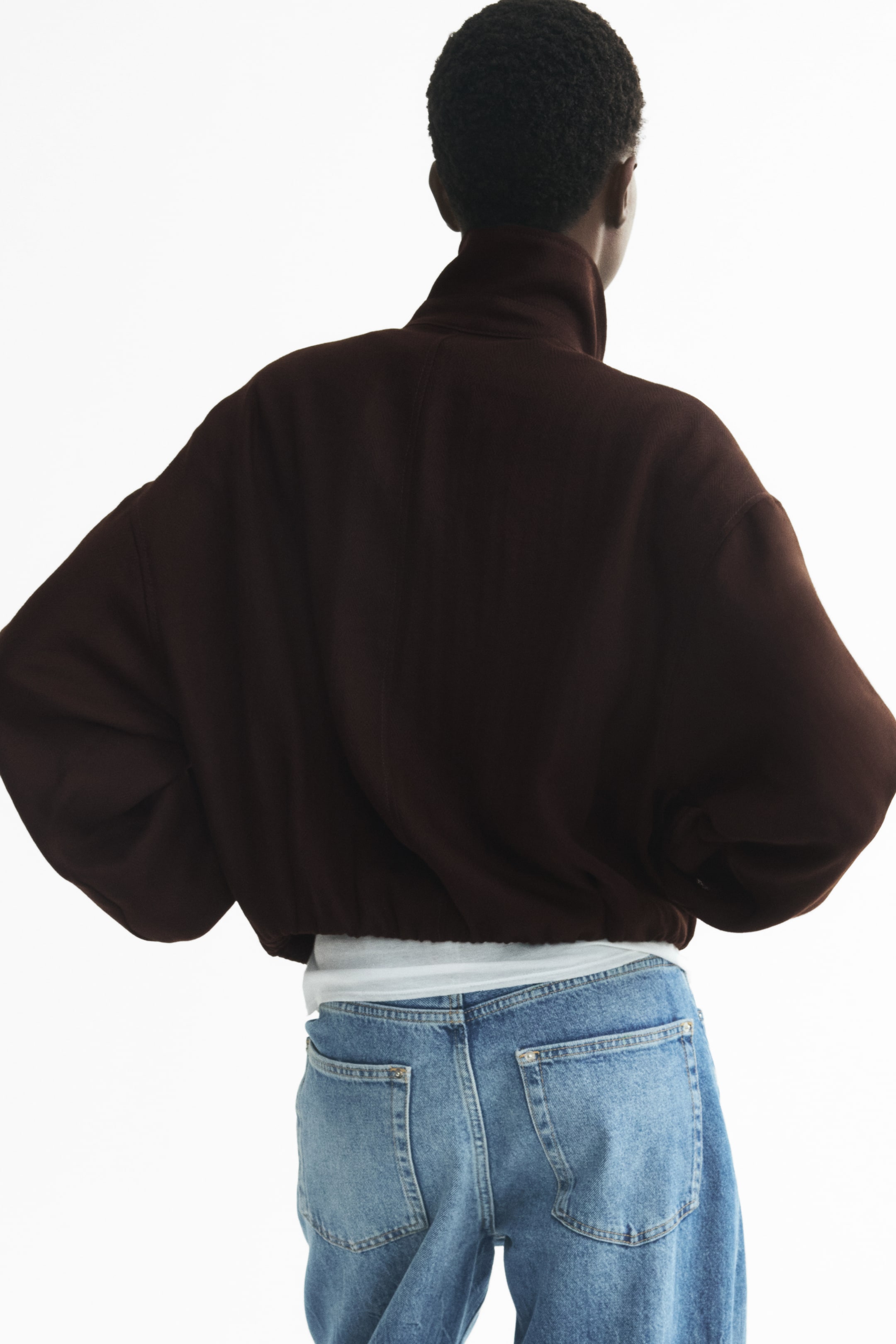 Bubble-Hem Jacket