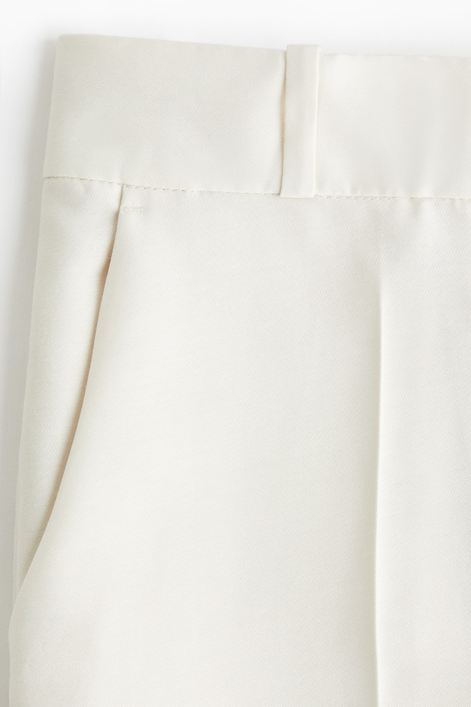 High-Waist Dress Pants - Cream - 5
