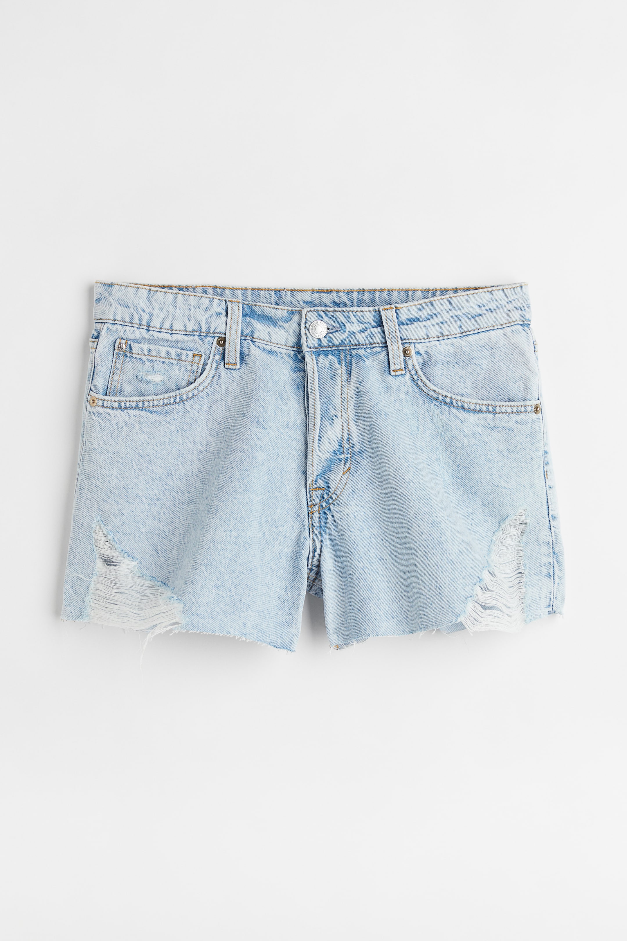 90's Boyfriend Low Denim Shorts