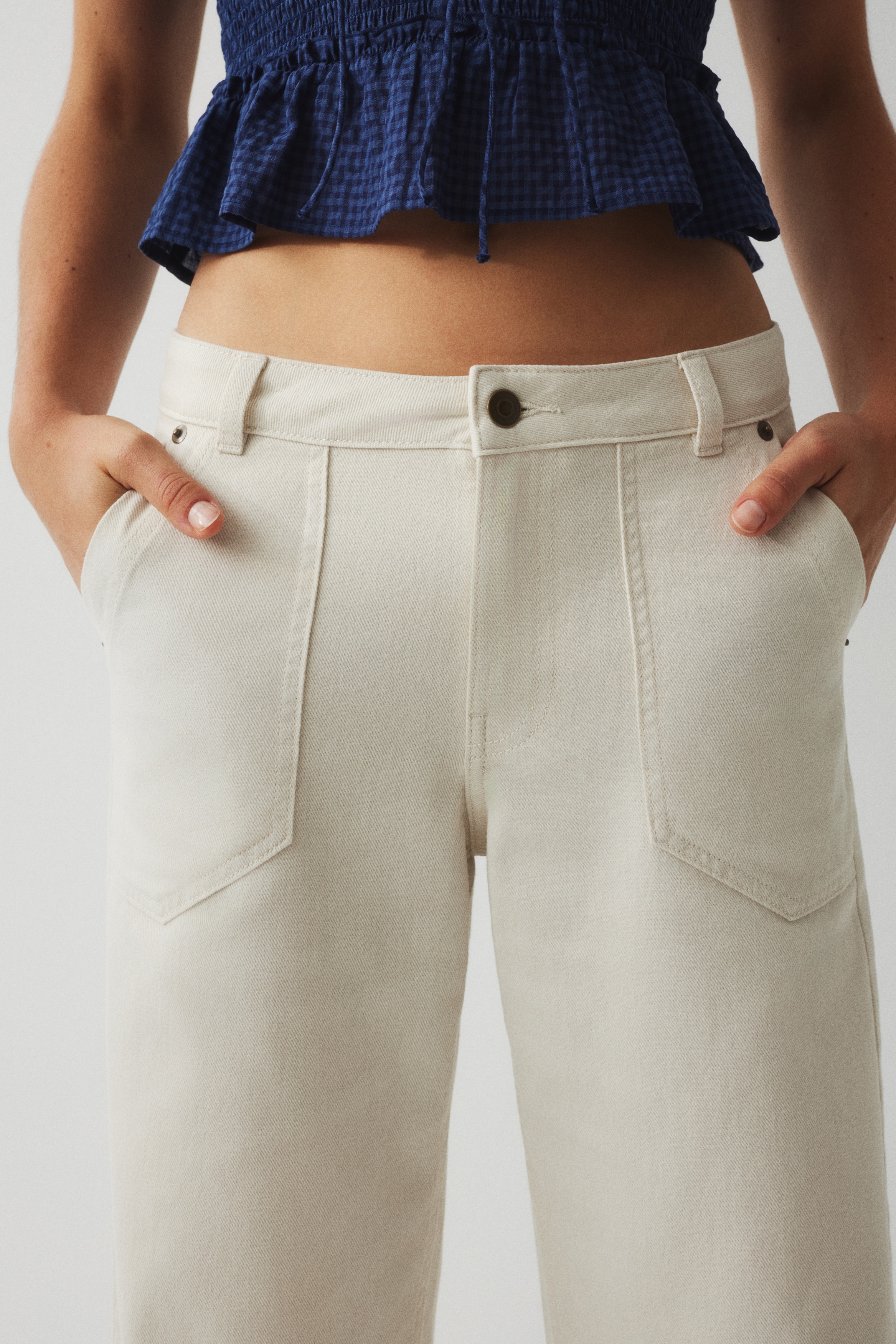 Cotton twill trousers