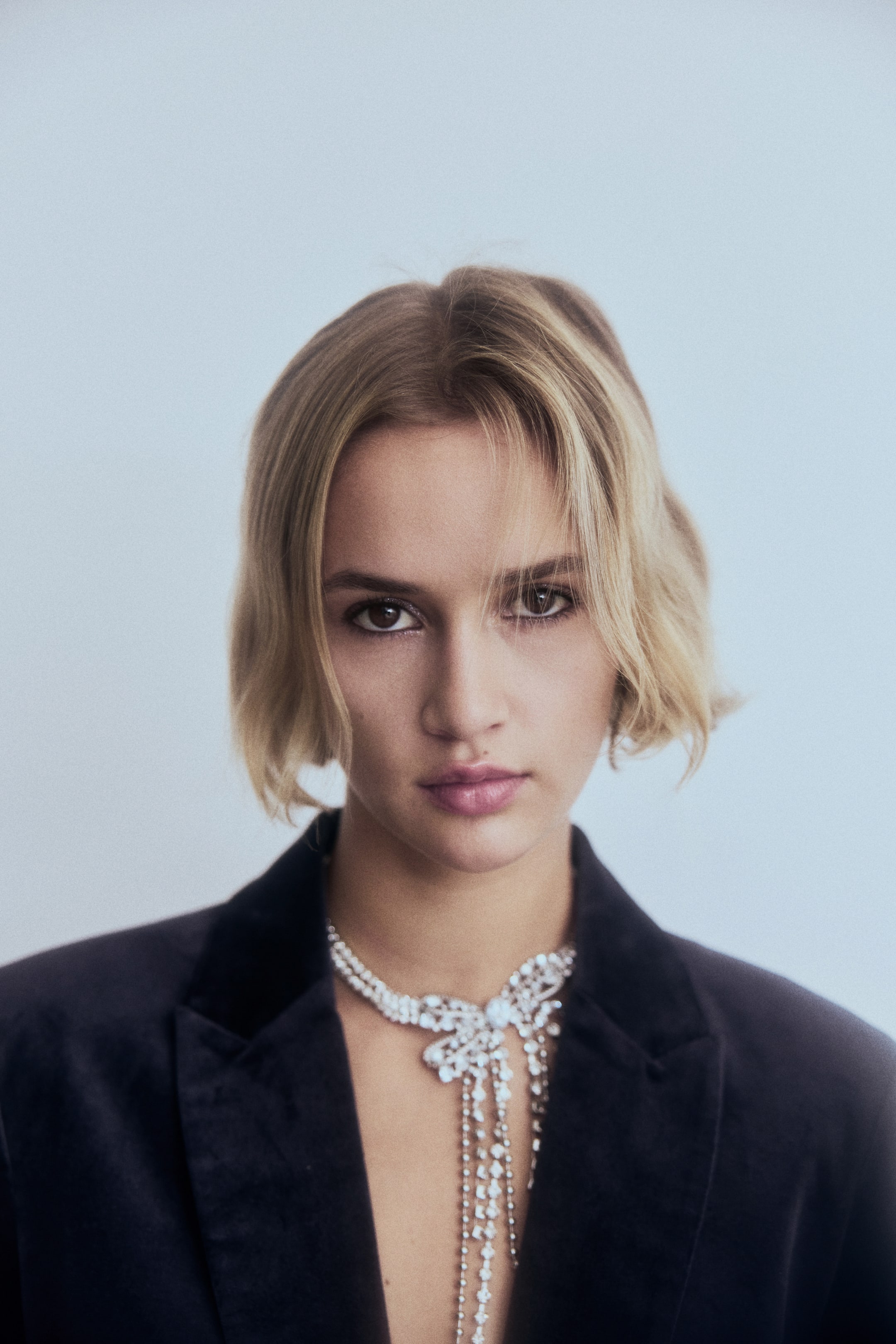 View larger image: Single-breasted blazer - Navy blue - Ladies | H&M GB 2