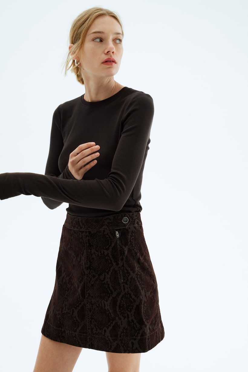 Black Girl Black Jean Skirt Outfit 3d Denim Skirts Mini, Midi