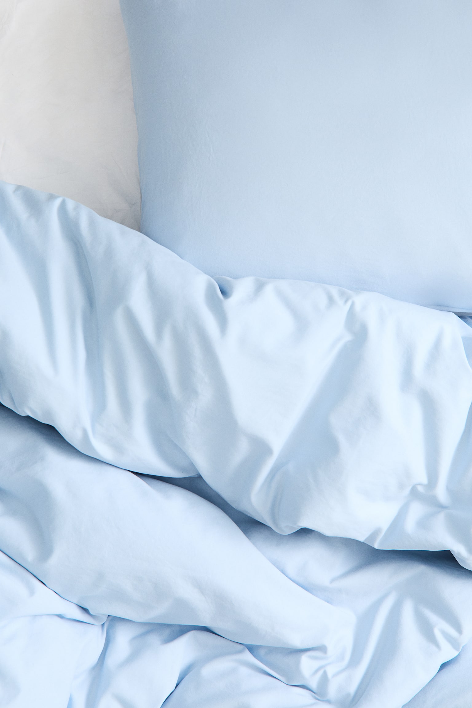 Single duvet cover set - Light blue/Dark dusty orange/Light greige/Cerise/Greige - 4