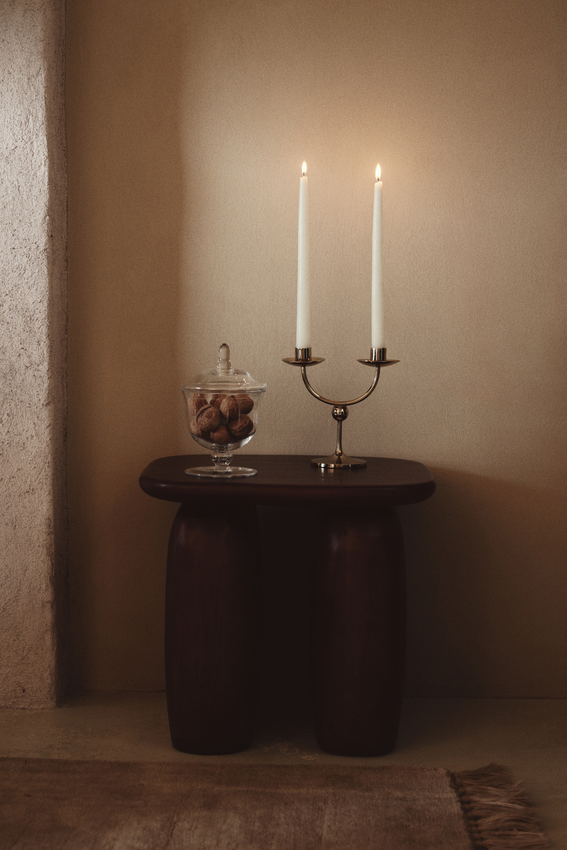 Chandelier en métal - Doré/Argenté
