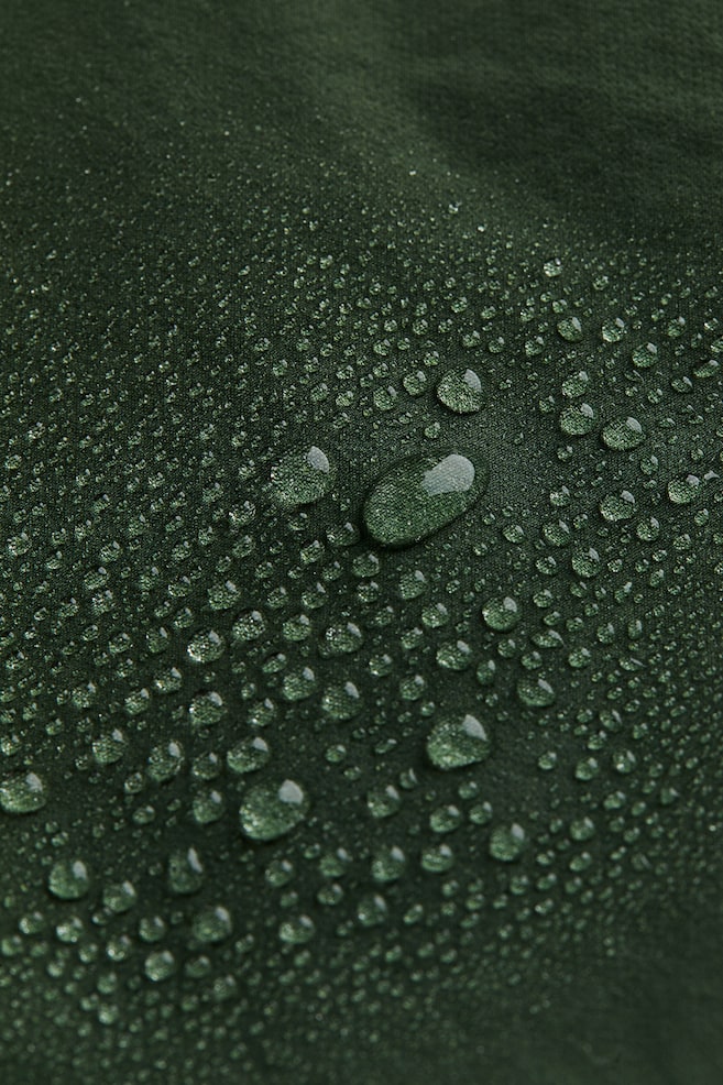 Regular Fit Water-repellent outdoor trousers - Dark khaki green/Black - 9