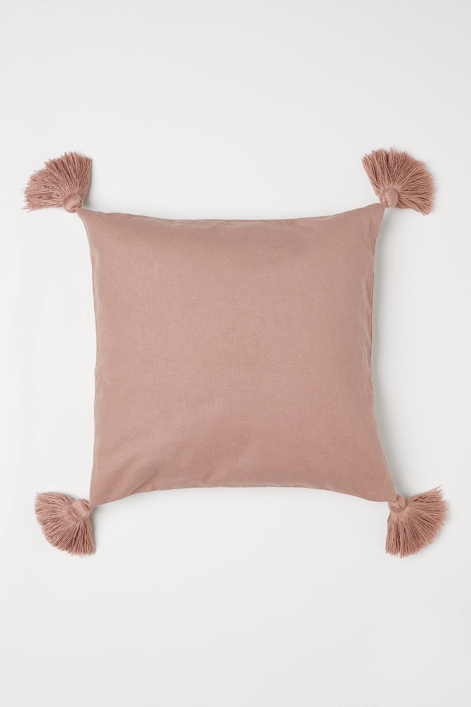 Tasselled cushion cover Apricot Home All H&M GB