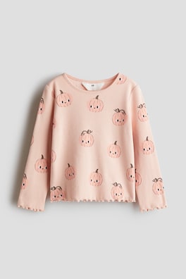 T-shirt i bomull med tryck