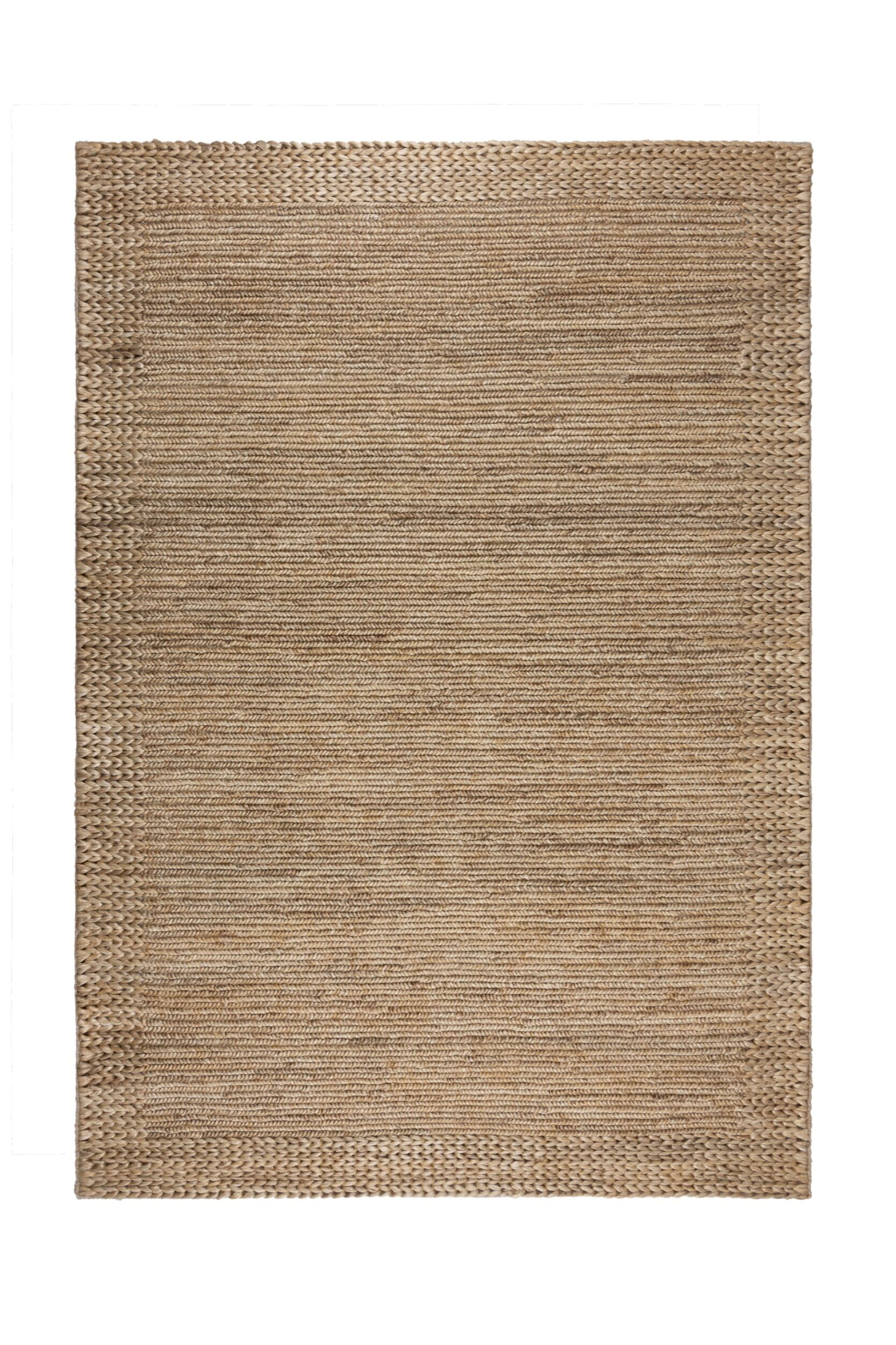 HM Drew Braid Jute Border Teppich