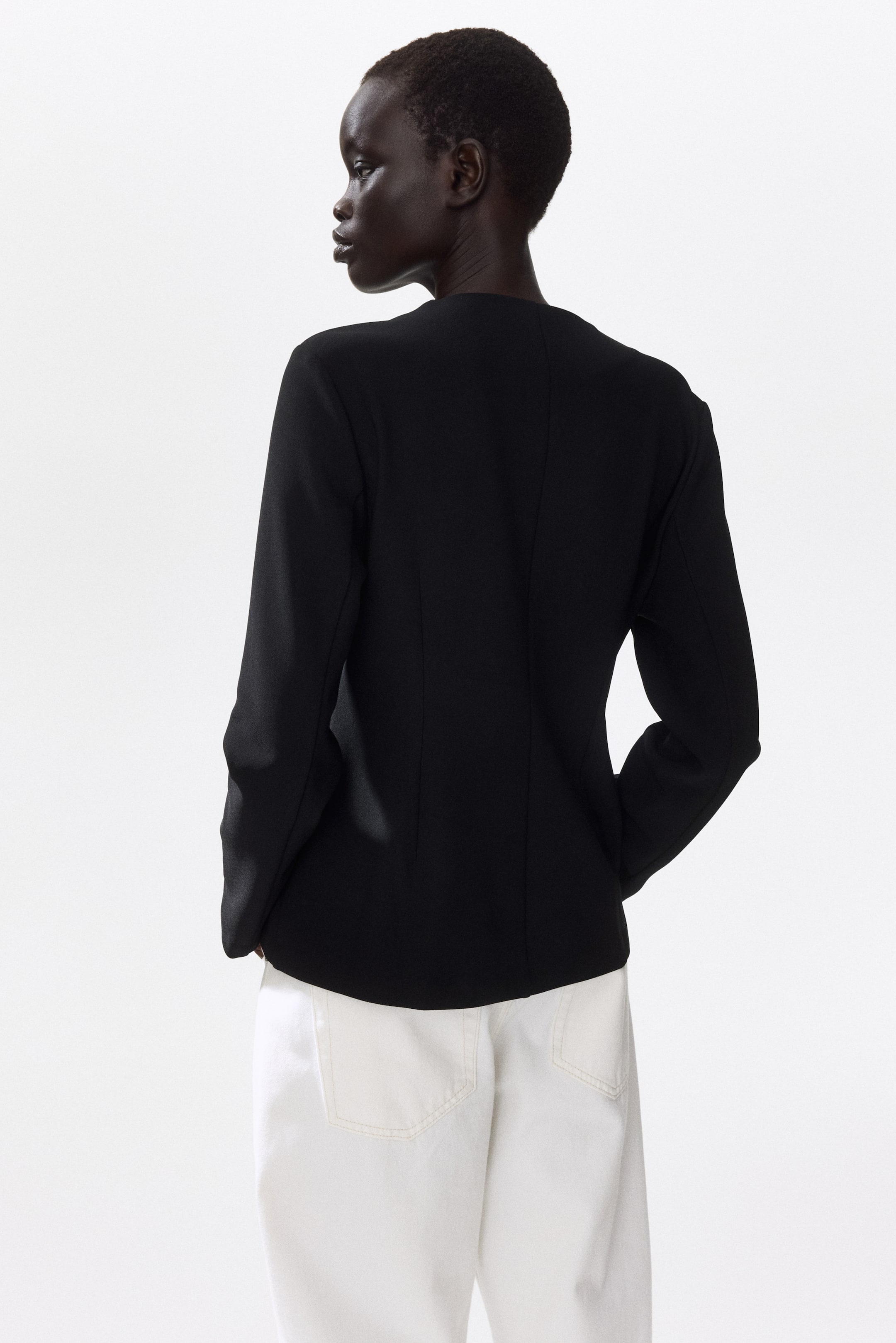 Женские куртки H&M Knot-Button Jacket — фото 5