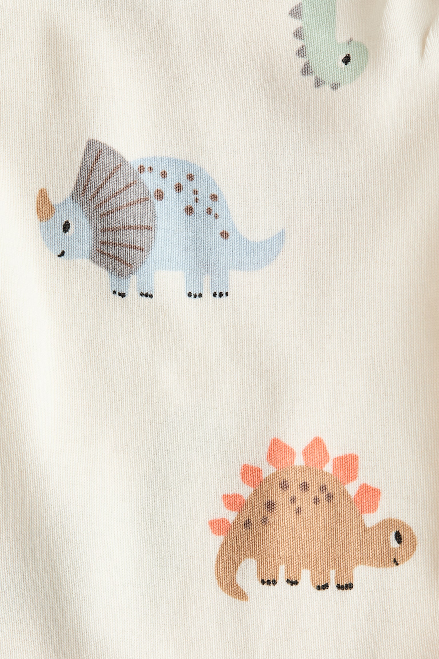Pañalero con diseño - Beige claro/Dinosaurios - 2