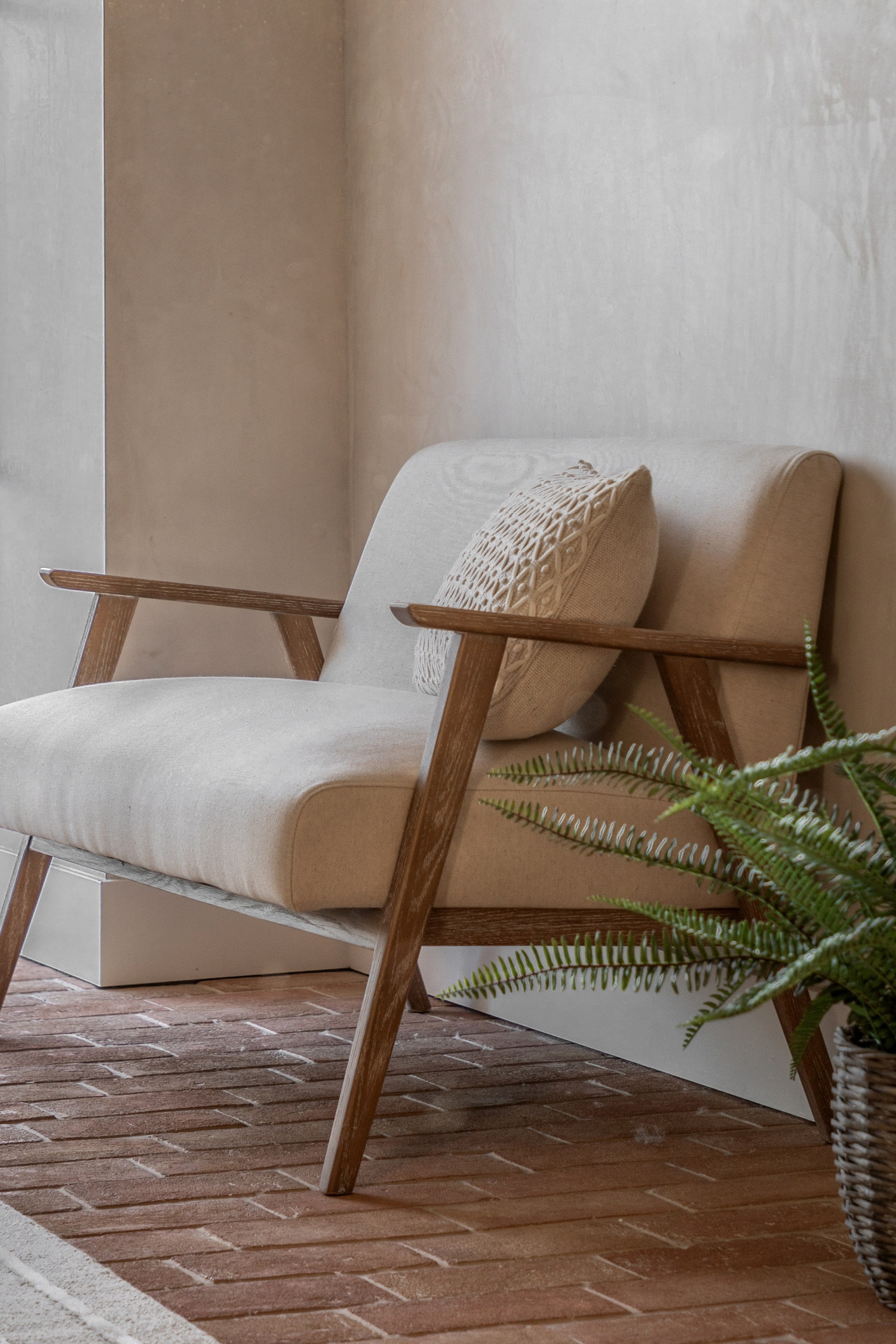 2 Seater Sofa - Natural