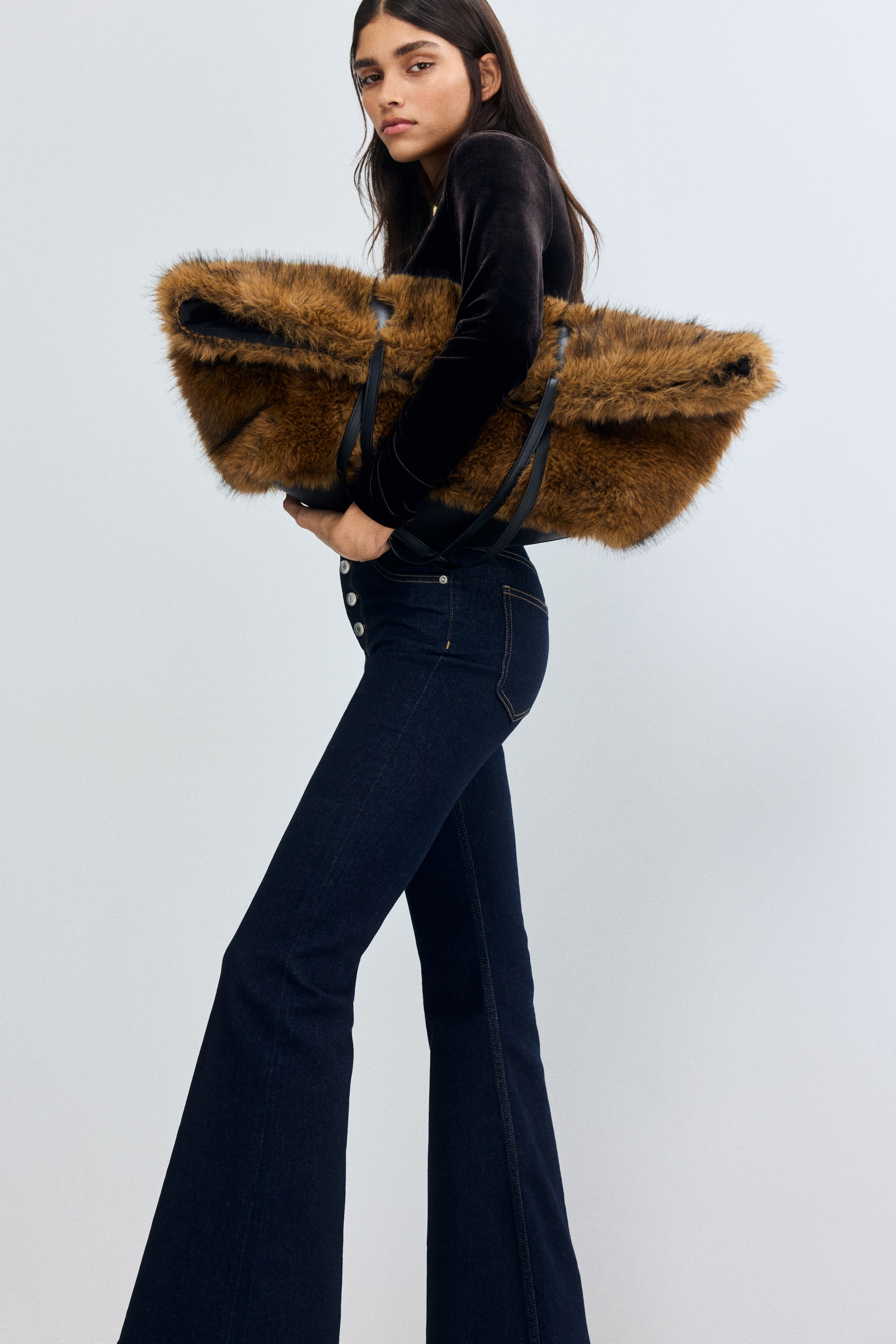 Nagyobb kép megtekintése: Flared High Jeans - Sötét farmerkék - NŐI | H&M HU 3